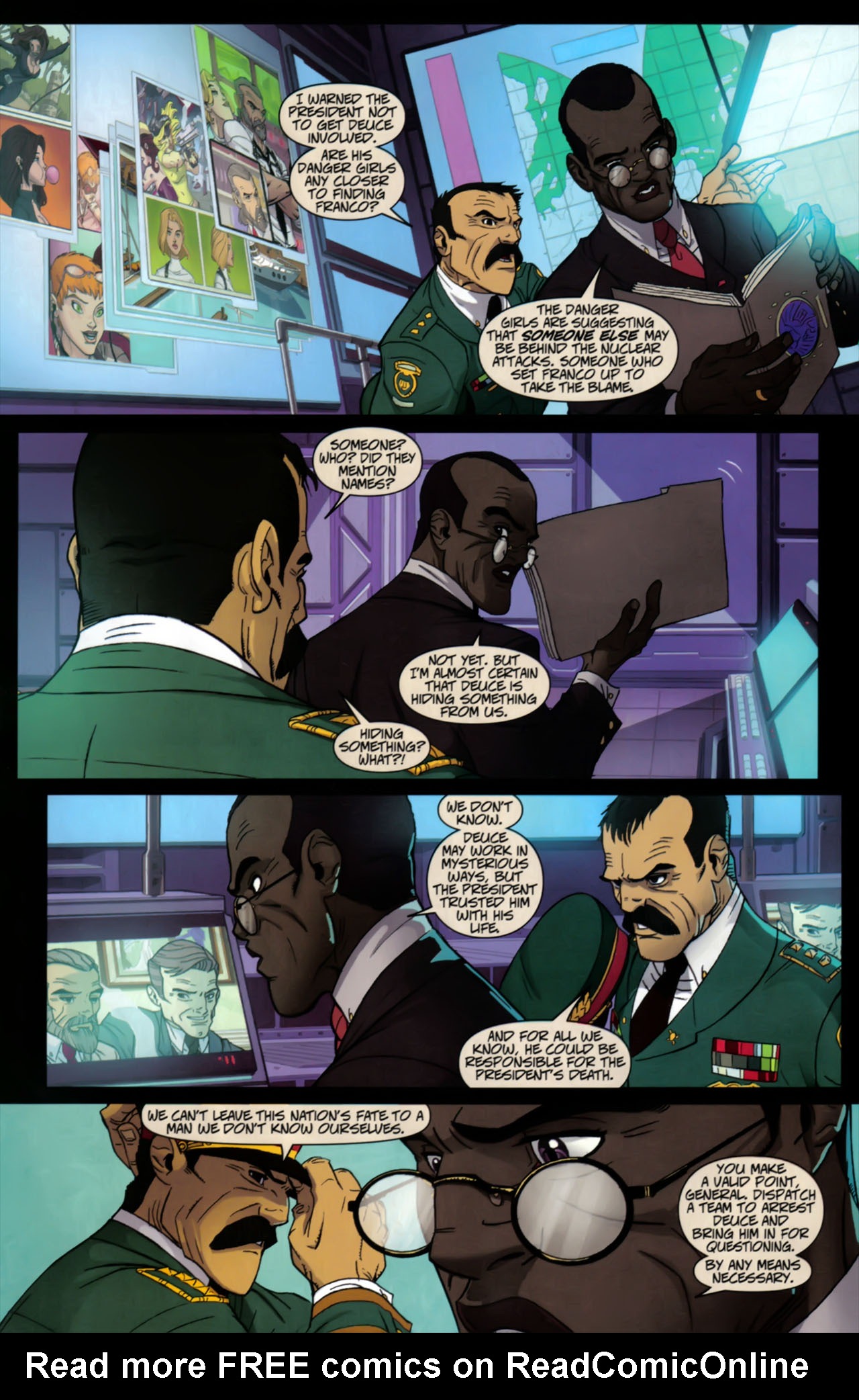 Read online Danger Girl: Body Shots comic -  Issue #4 - 9