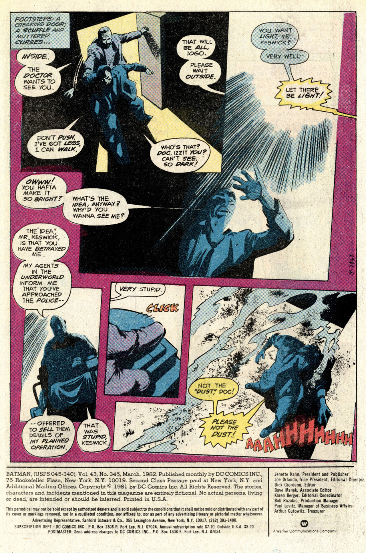 Read online Batman (1940) comic -  Issue #345 - 3