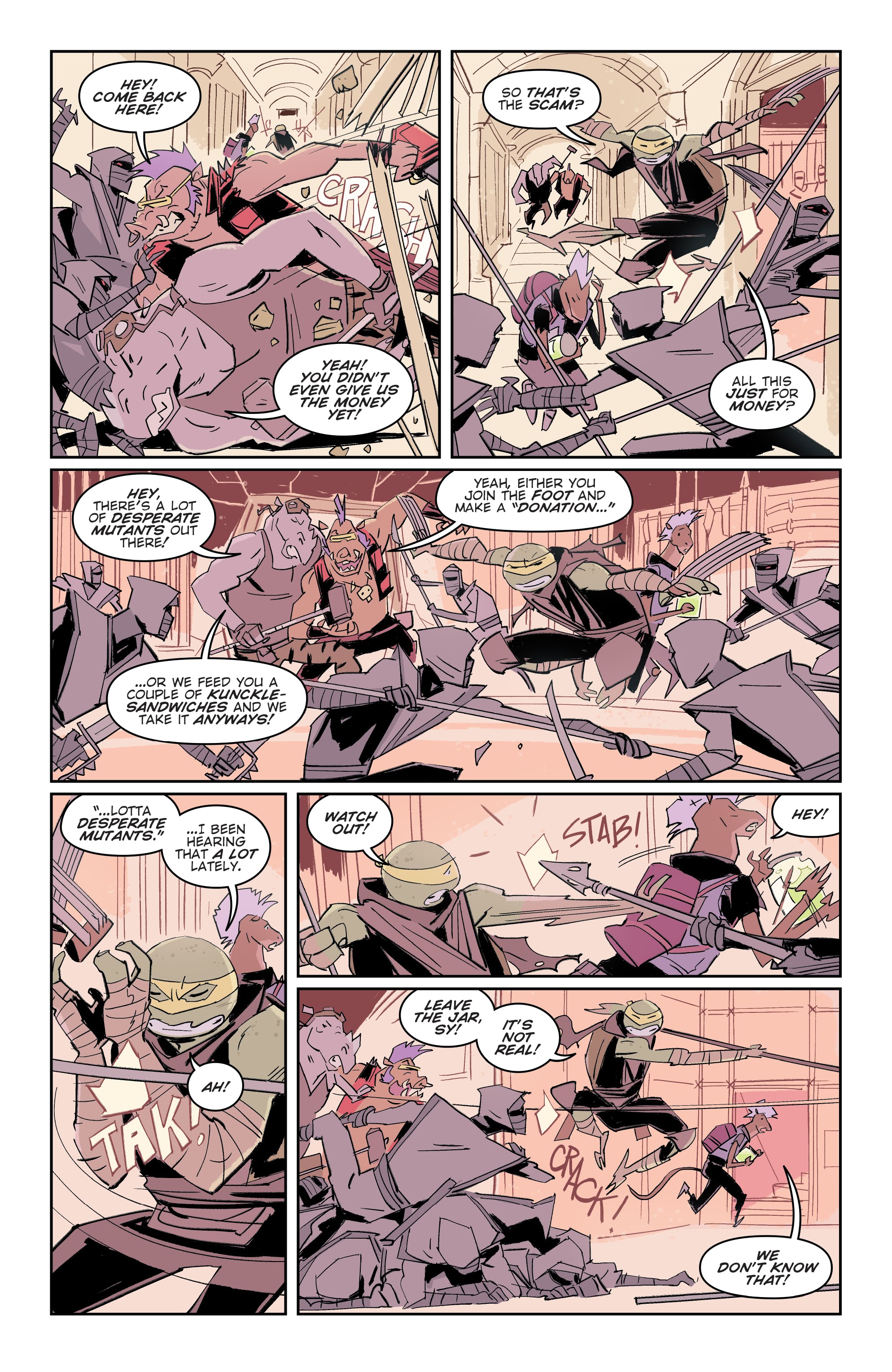 Read online Teenage Mutant Ninja Turtles: Jennika comic -  Issue #3 - 16