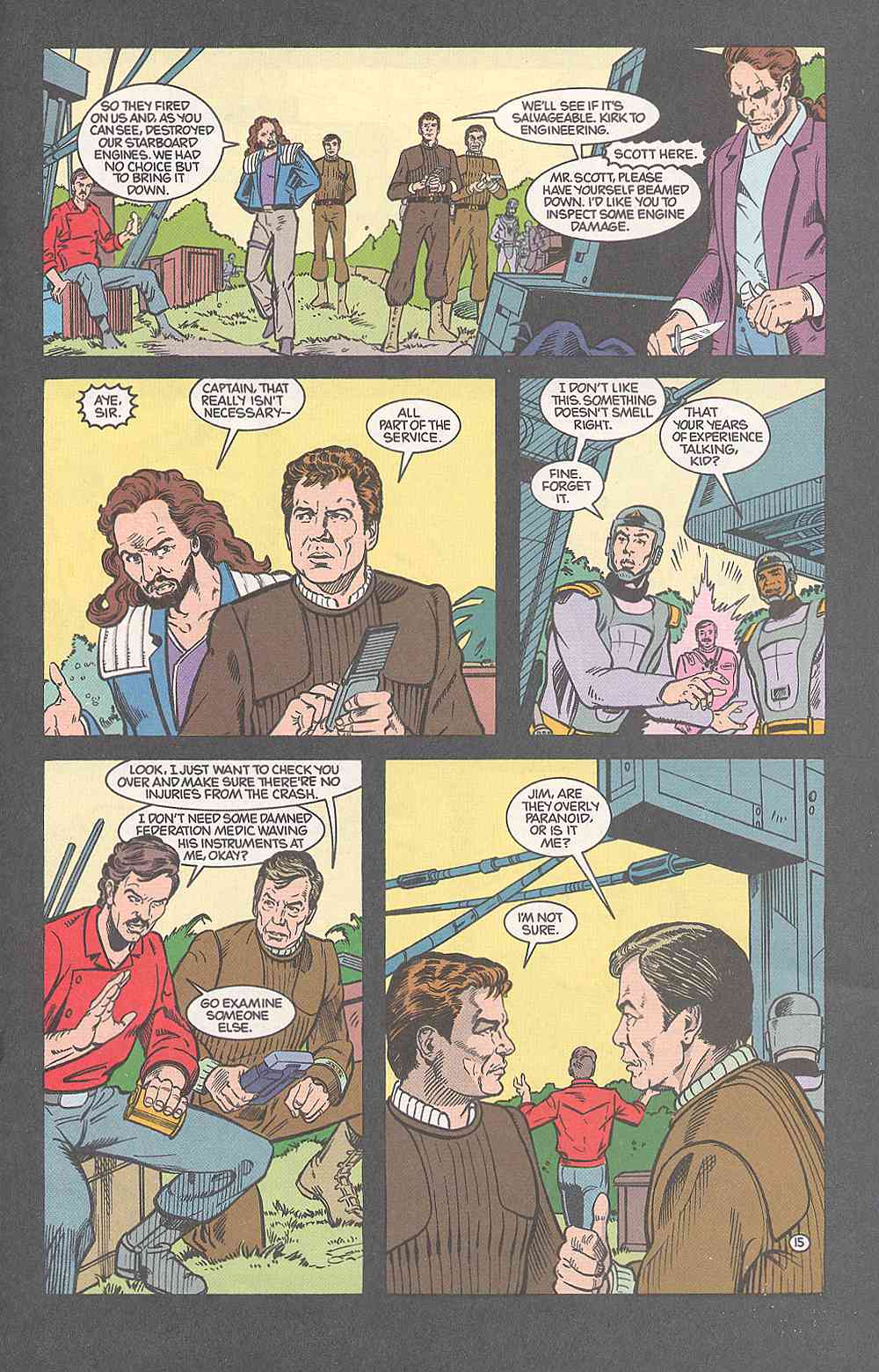 Read online Star Trek (1989) comic -  Issue #19 - 16