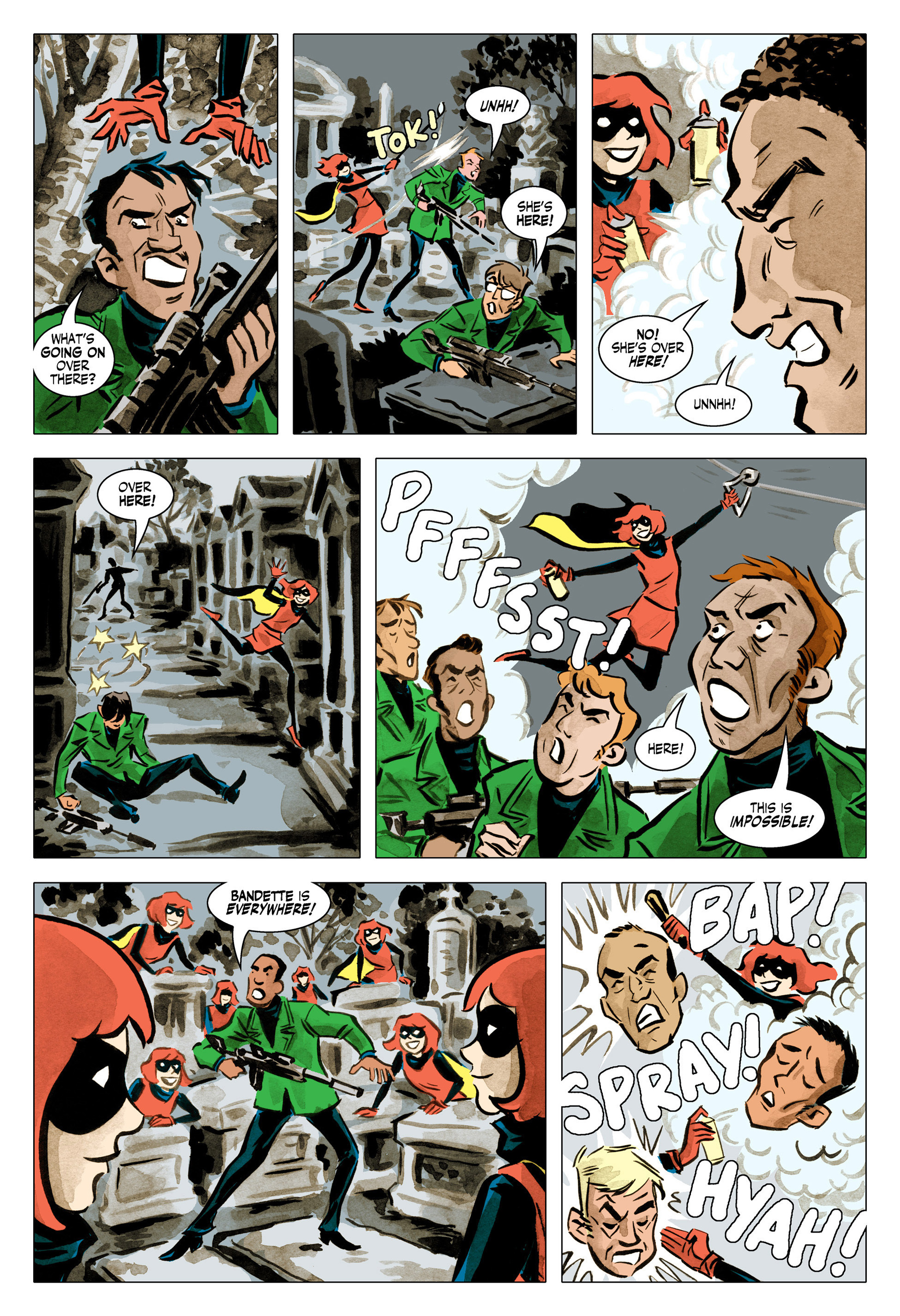 Read online Bandette (2012) comic -  Issue #4 - 17