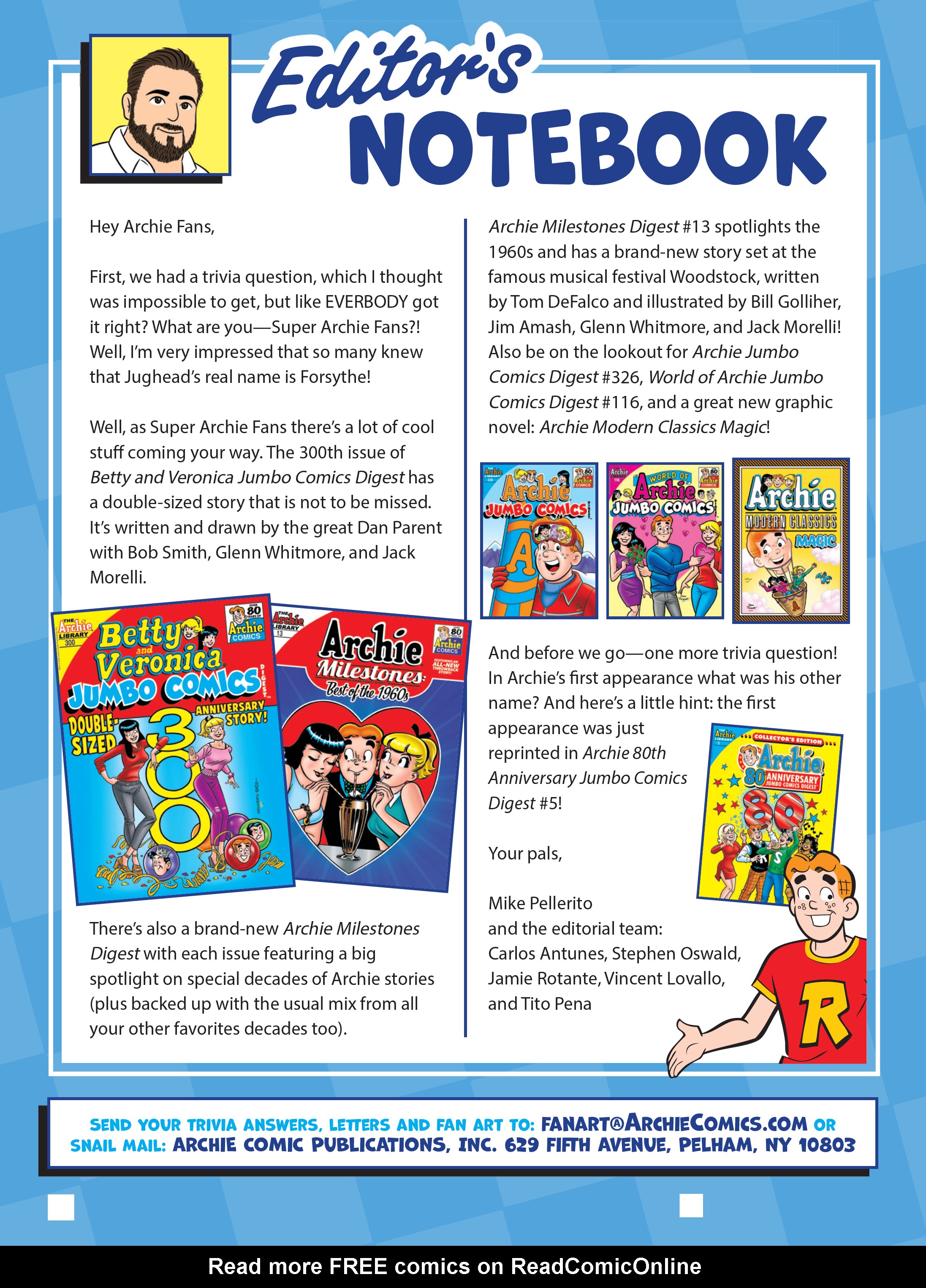 Read online Archie's Double Digest Magazine comic -  Issue #326 - 181