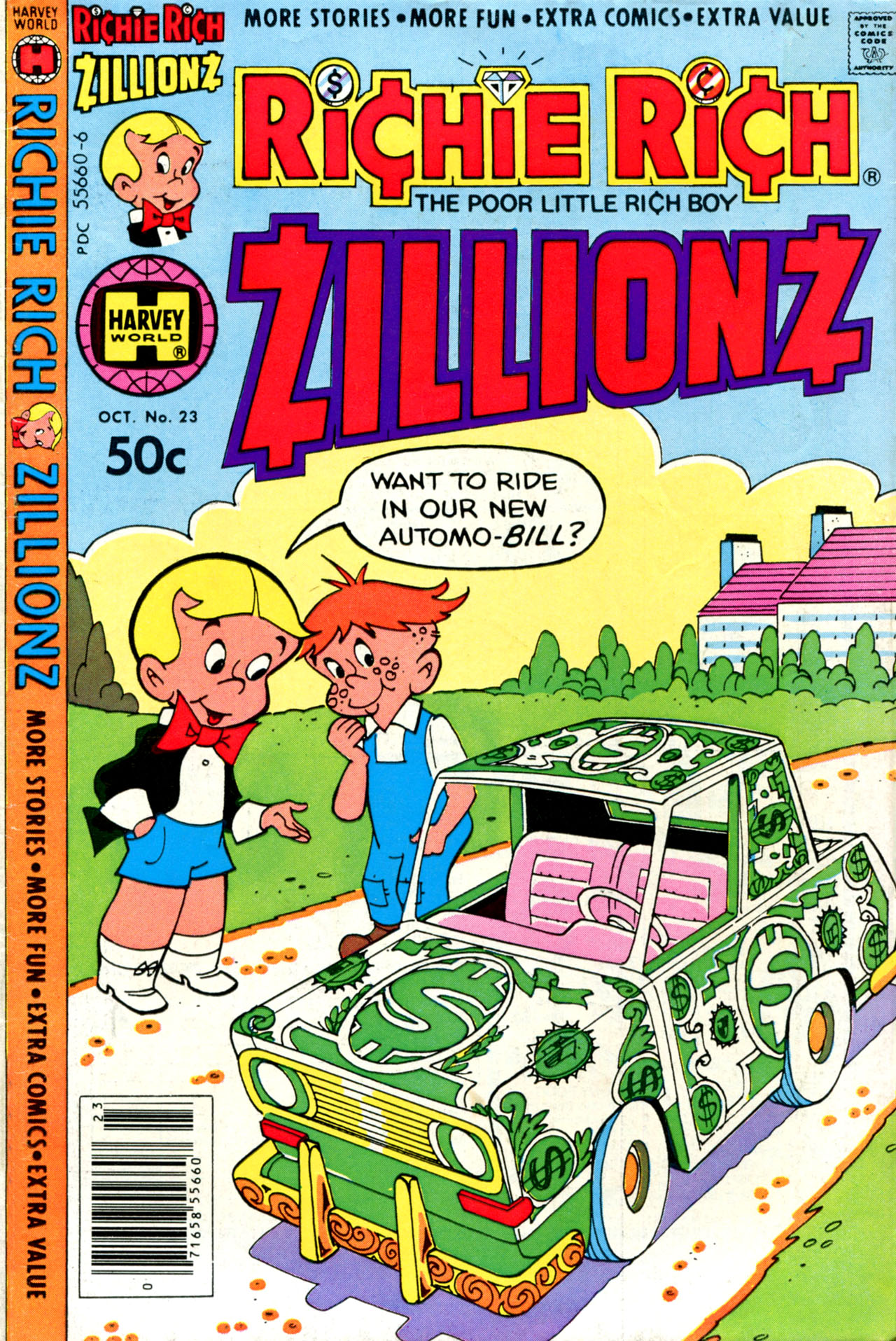 Read online Richie Rich Zillionz comic -  Issue #23 - 1