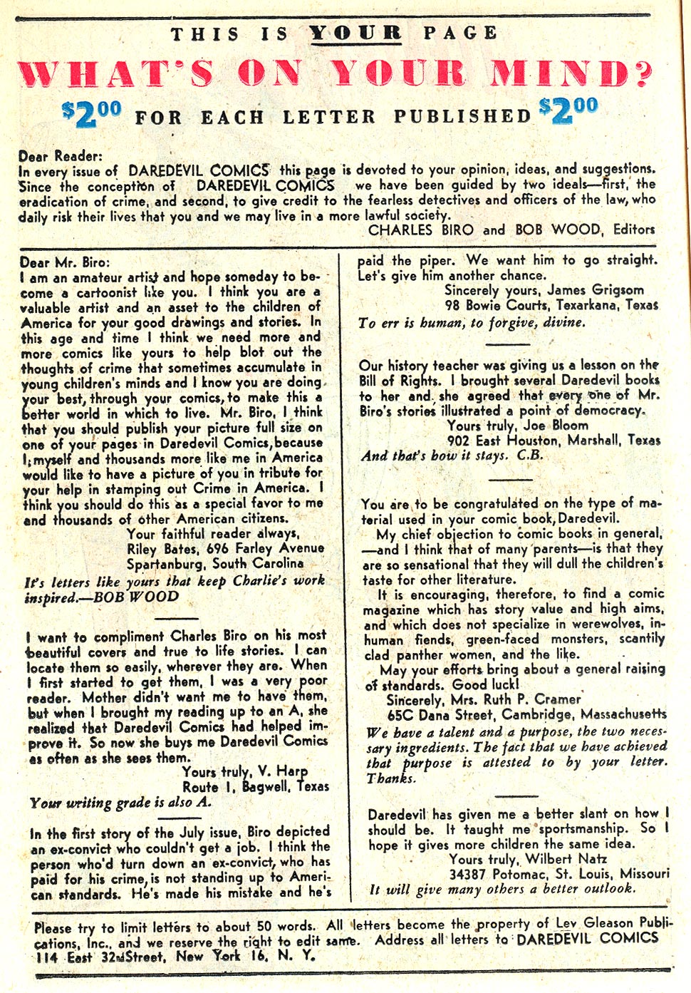 Read online Daredevil (1941) comic -  Issue #45 - 24