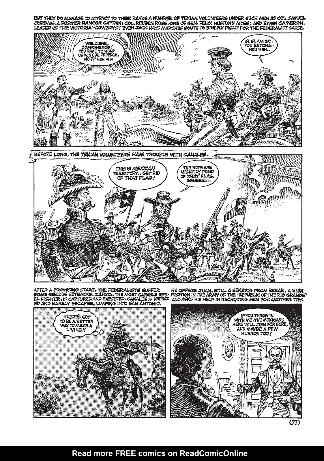 Jack Jackson's American History: Los Tejanos and Lost Cause issue TPB (Part 1) - Page 76