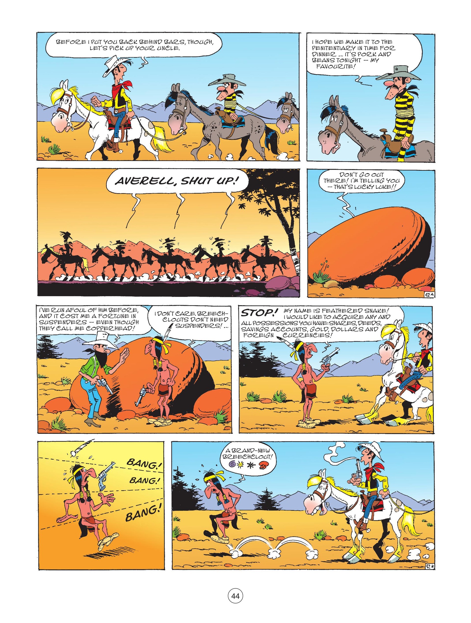 Read online A Lucky Luke Adventure comic -  Issue #72 - 46