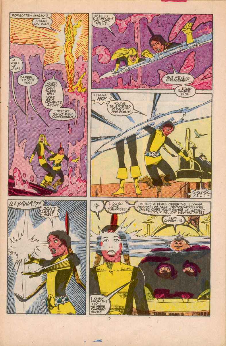 Read online The New Mutants comic -  Issue #33 - 16