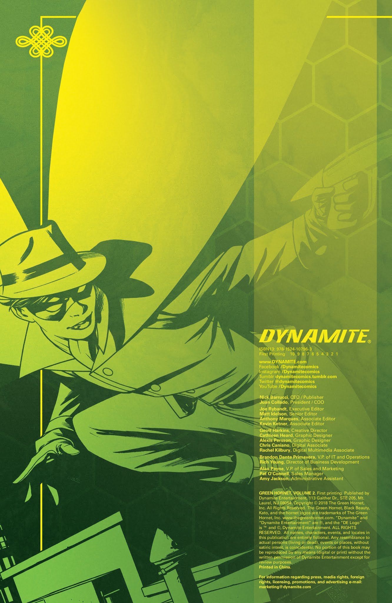 Read online Green Hornet: Generations comic -  Issue # TPB - 5