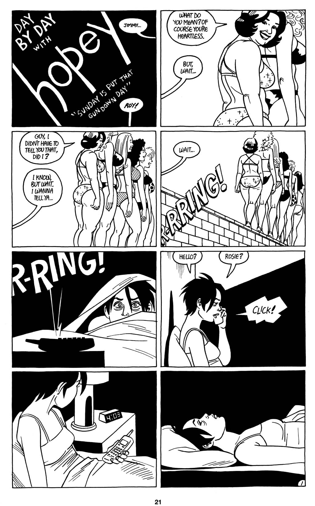 Read online Love and Rockets (2001) comic -  Issue #16 - 23