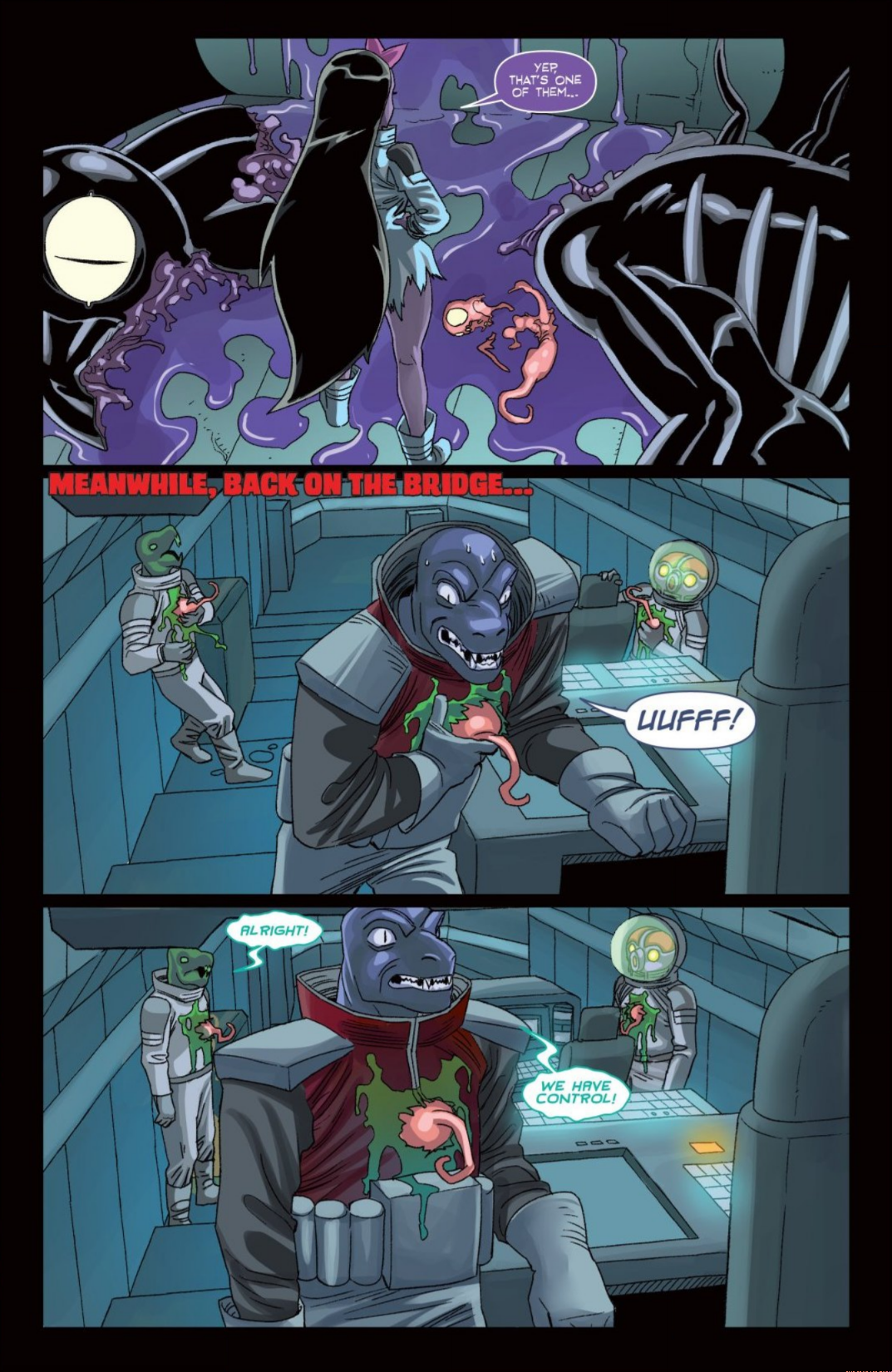 Read online Amalgama: Space Zombie comic -  Issue #4 - 8