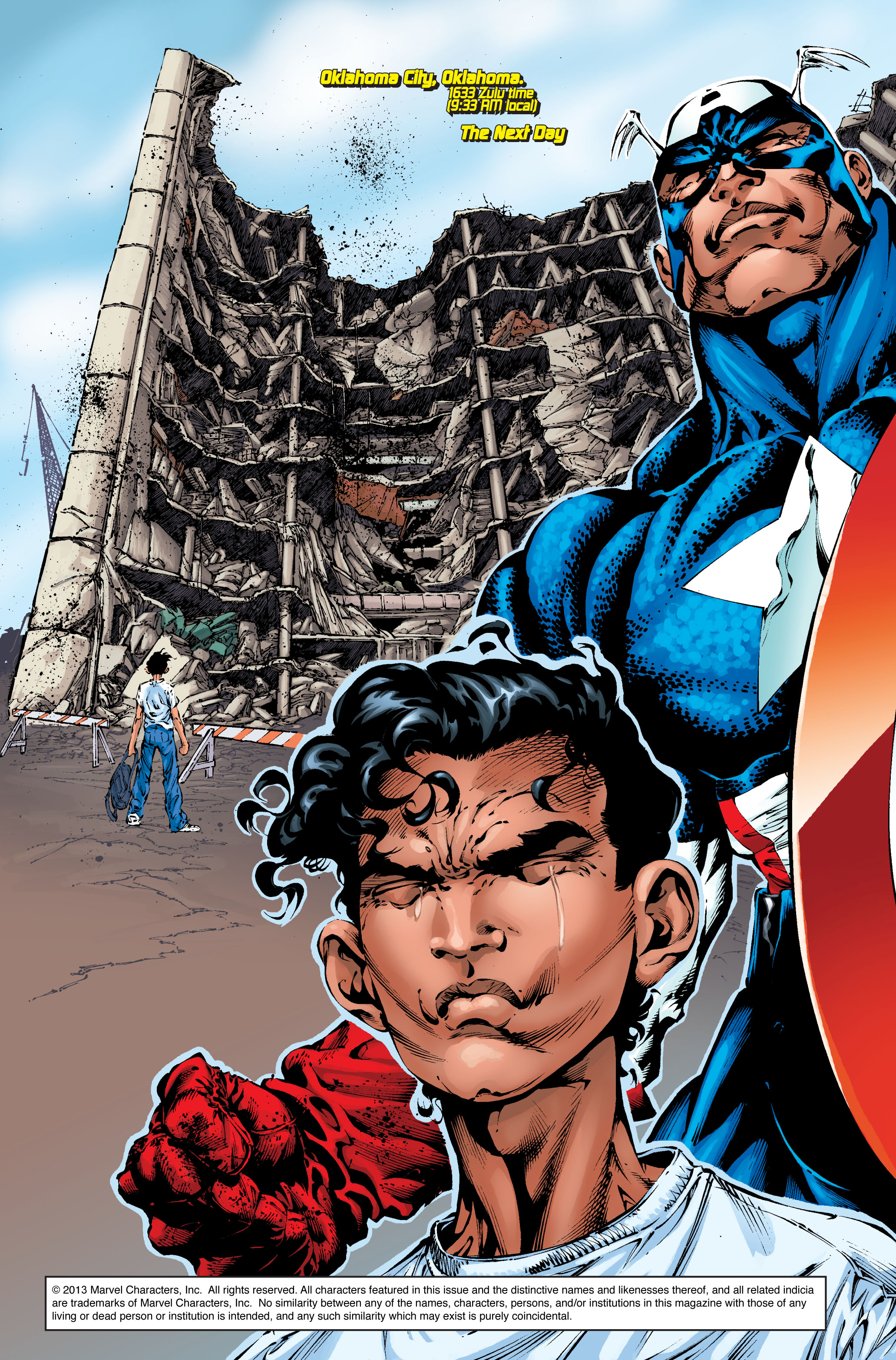 Read online Captain America & the Falcon comic -  Issue #3 - 3
