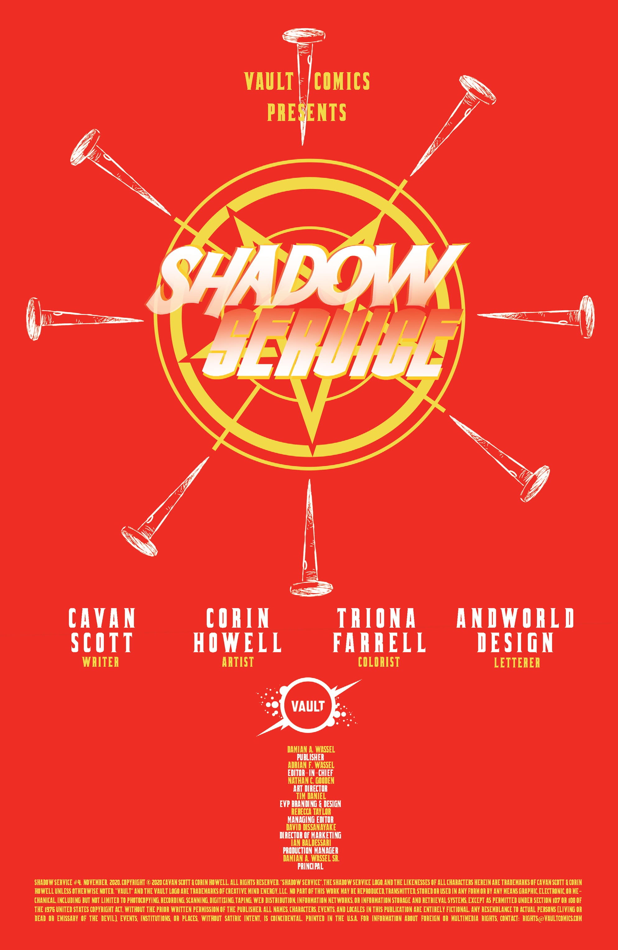 Read online Shadow Service comic -  Issue #4 - 2