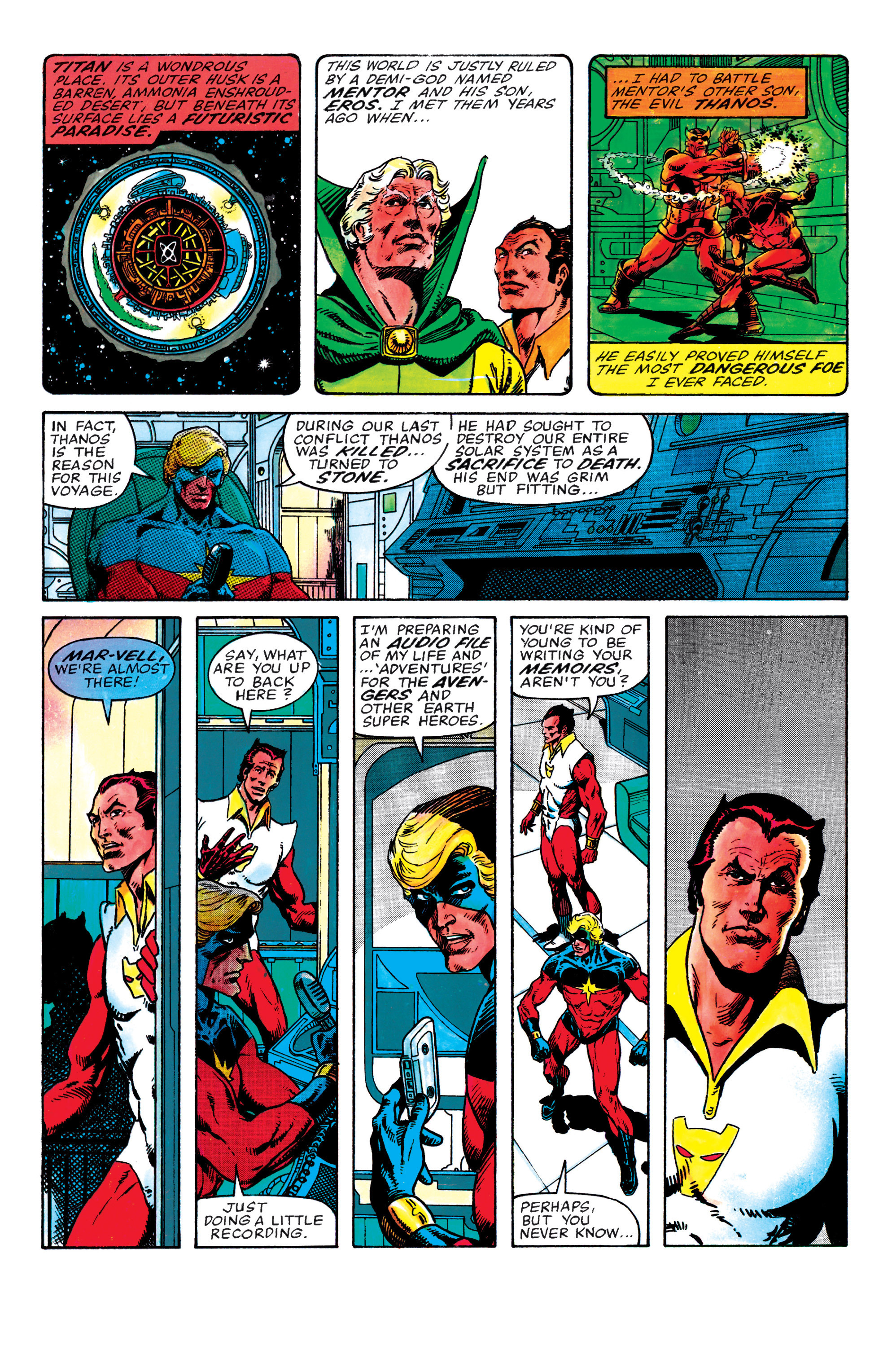 Read online Captain Marvel by Jim Starlin comic -  Issue # TPB (Part 2) - 77