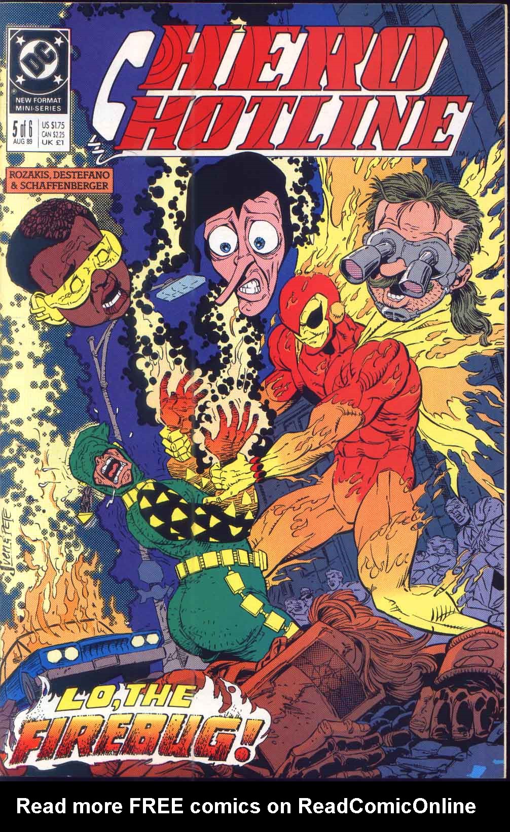 Read online Hero Hotline comic -  Issue #5 - 1