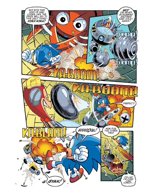 Read online Sonic Comics Spectacular: Speed of Sound comic -  Issue # Full - 257