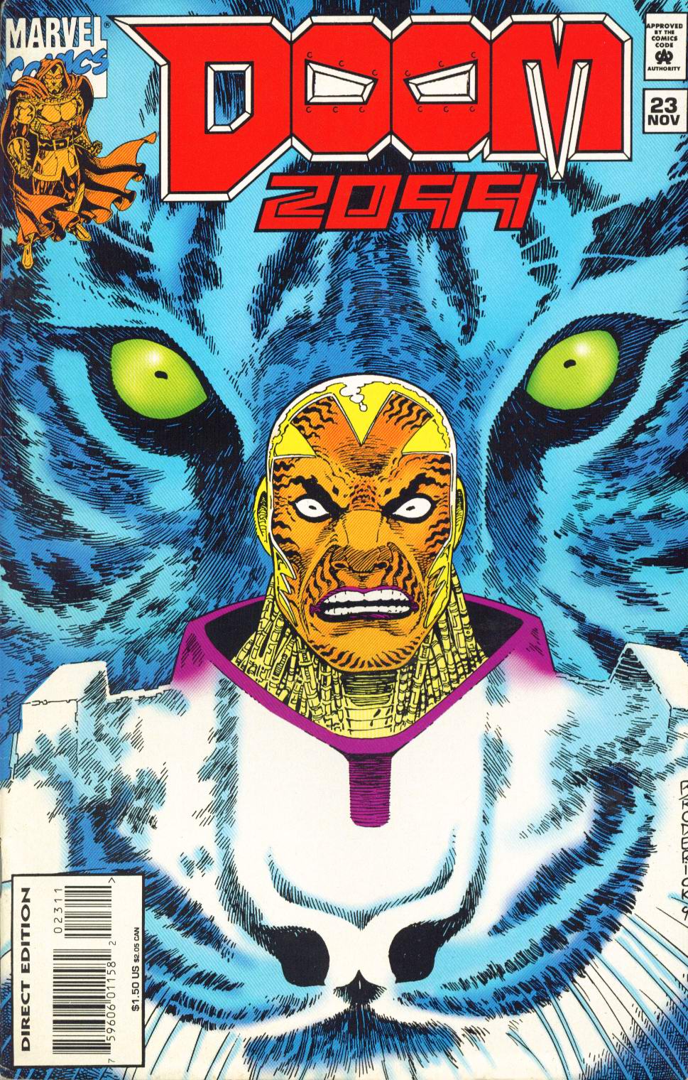 Read online Doom 2099 comic -  Issue #23 - 1