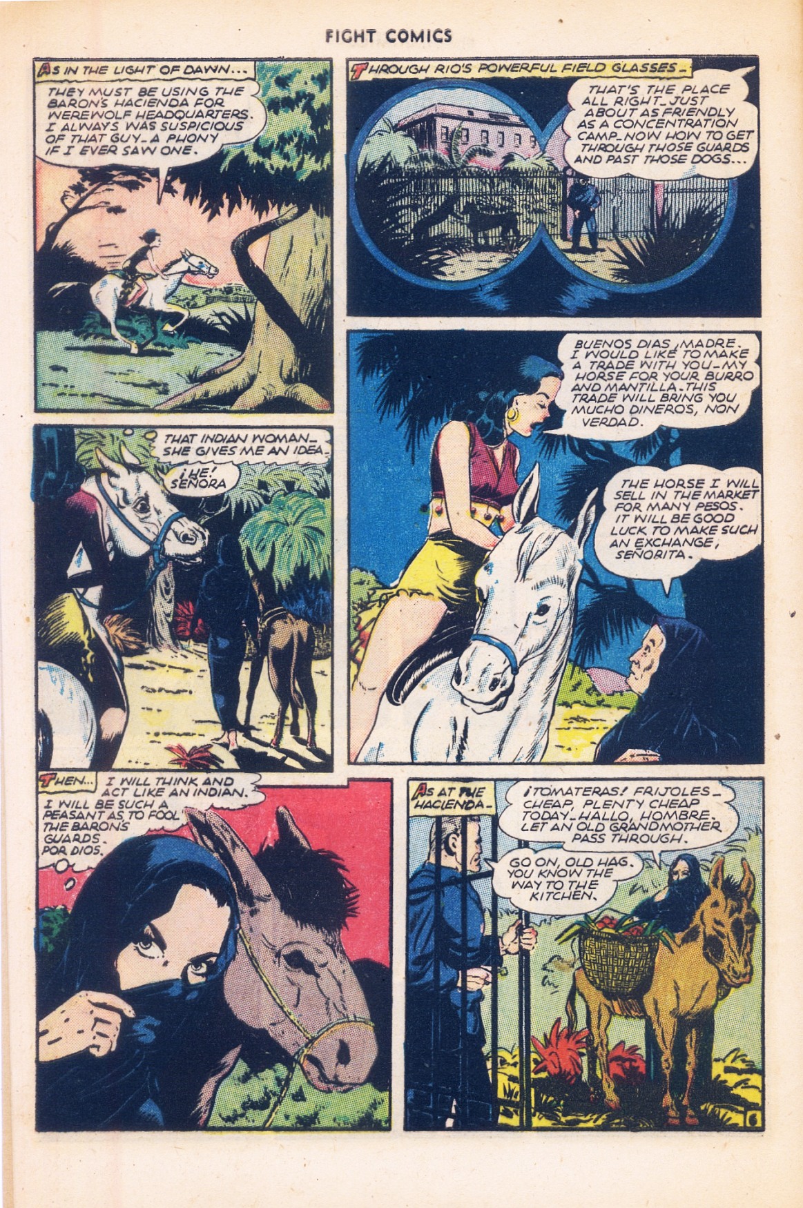 Read online Fight Comics comic -  Issue #41 - 8