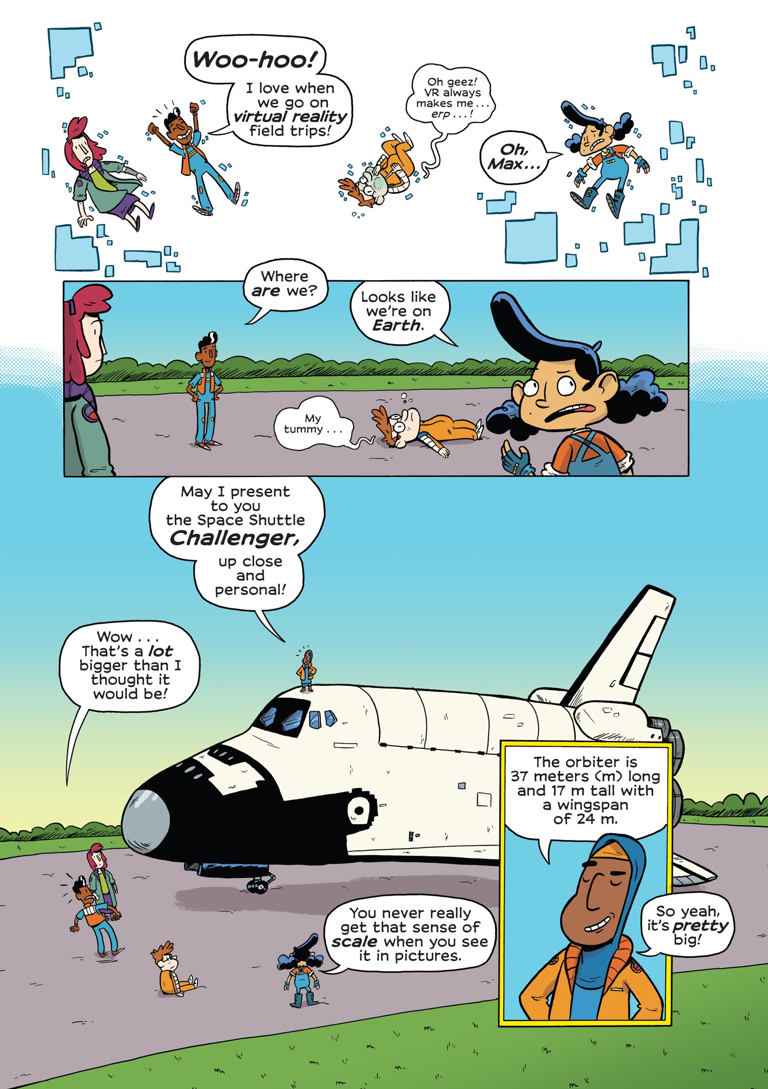Read online History Comics comic -  Issue # The Challenger Disaster: Tragedy in the Skies - 28