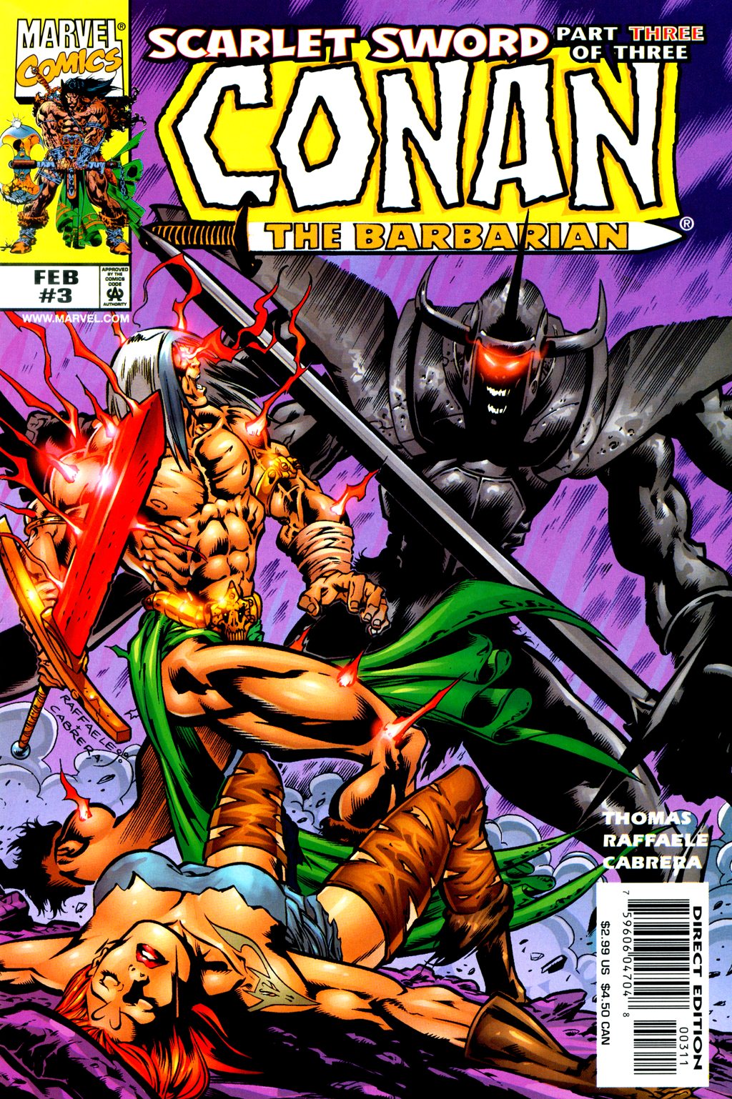 Read online Conan: Scarlet Sword comic -  Issue #3 - 1