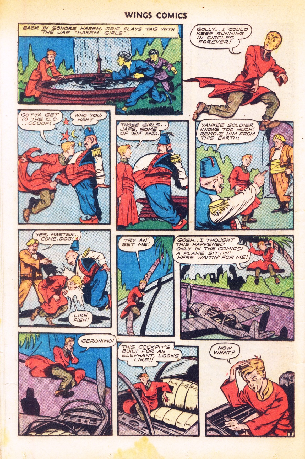 Read online Wings Comics comic -  Issue #66 - 32