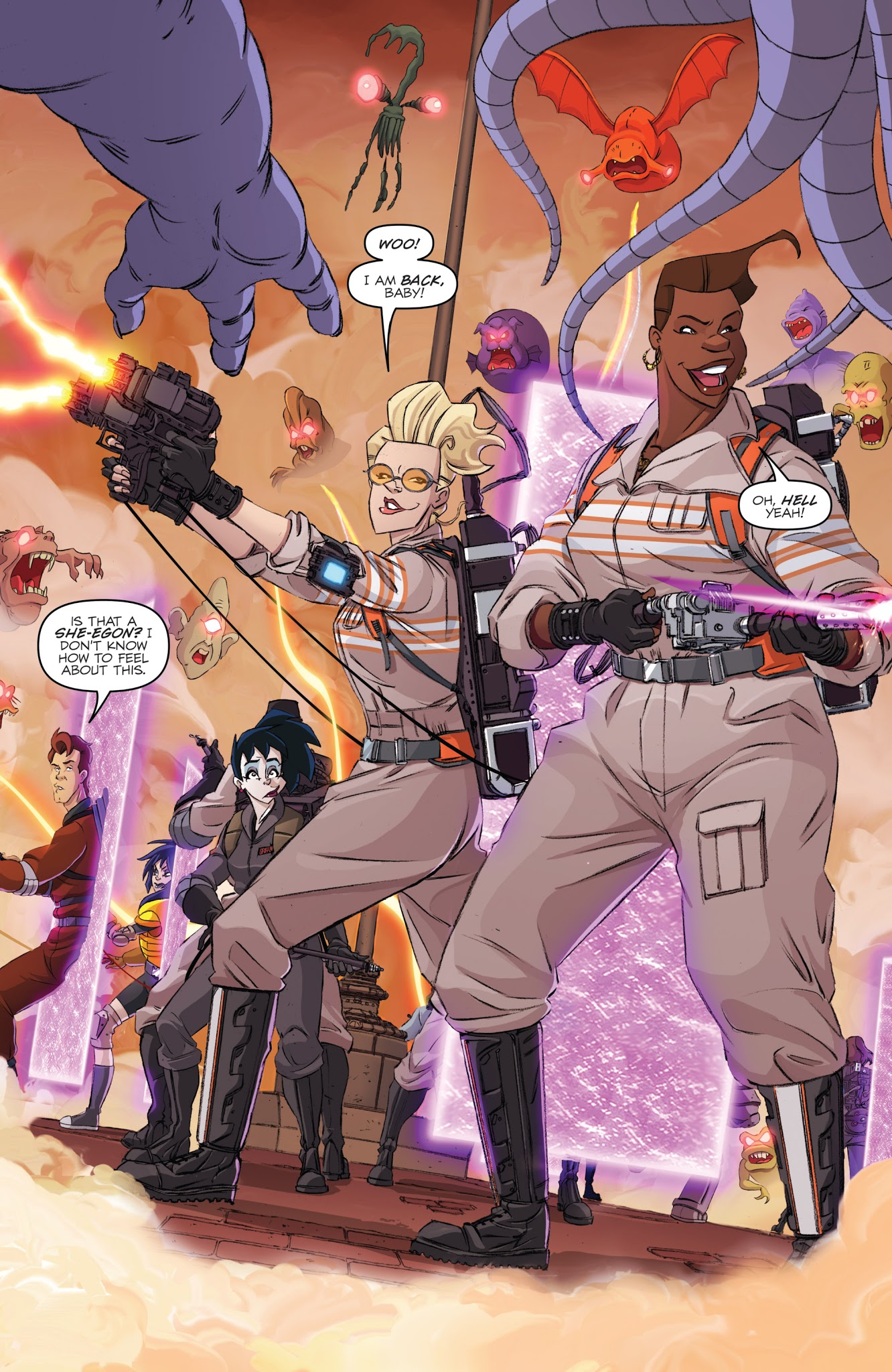 Read online Ghostbusters Annual 2018 comic -  Issue # Full - 41