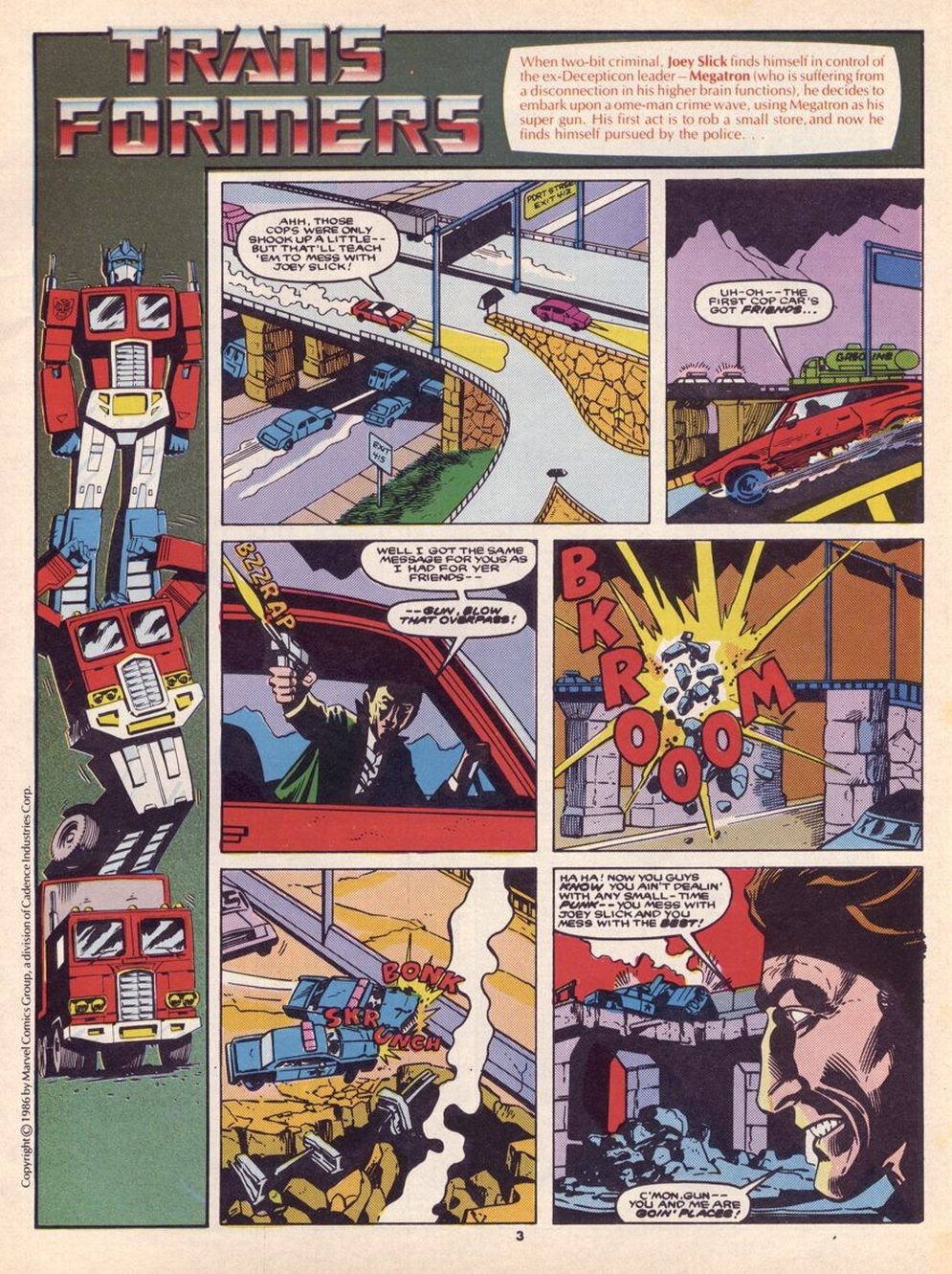 Read online The Transformers (UK) comic -  Issue #52 - 2