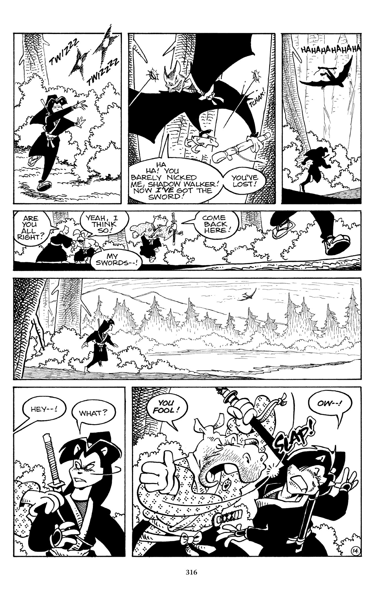 Read online The Usagi Yojimbo Saga comic -  Issue # TPB 3 - 312