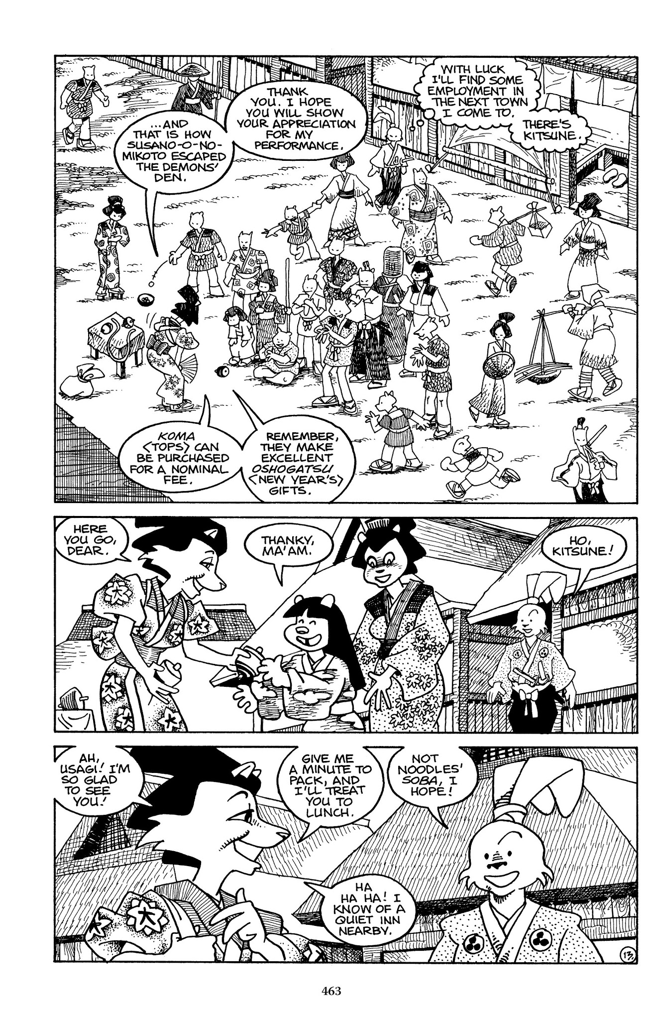 Read online The Usagi Yojimbo Saga comic -  Issue # TPB 1 - 453