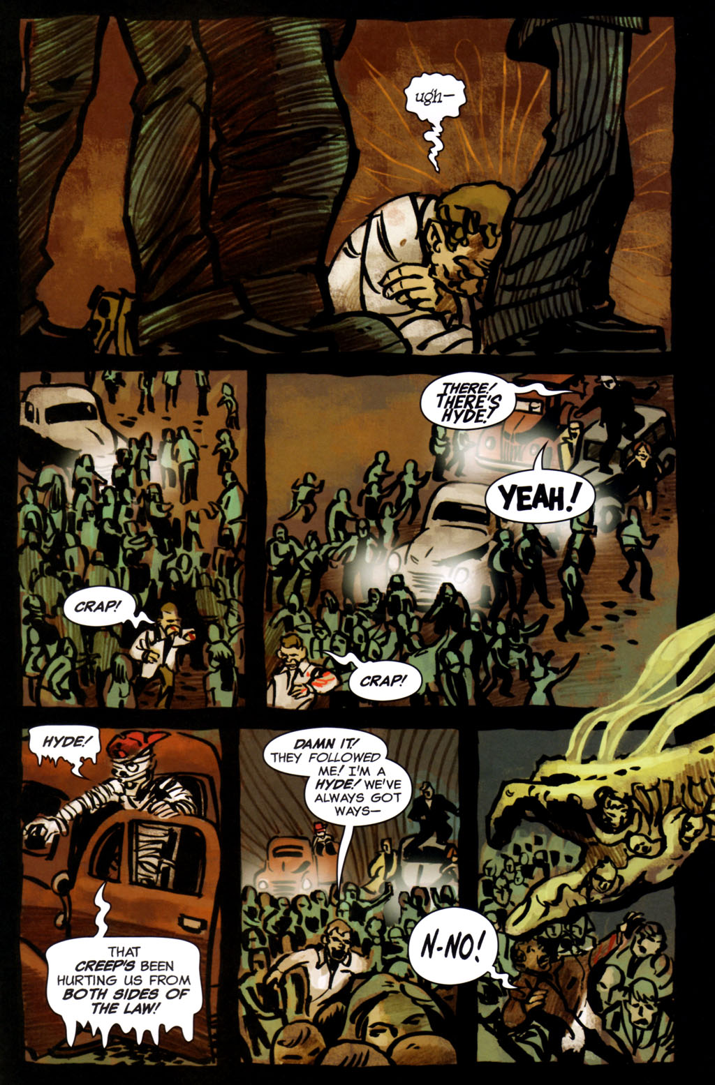 Read online Frankenstein Mobster comic -  Issue #7 - 11