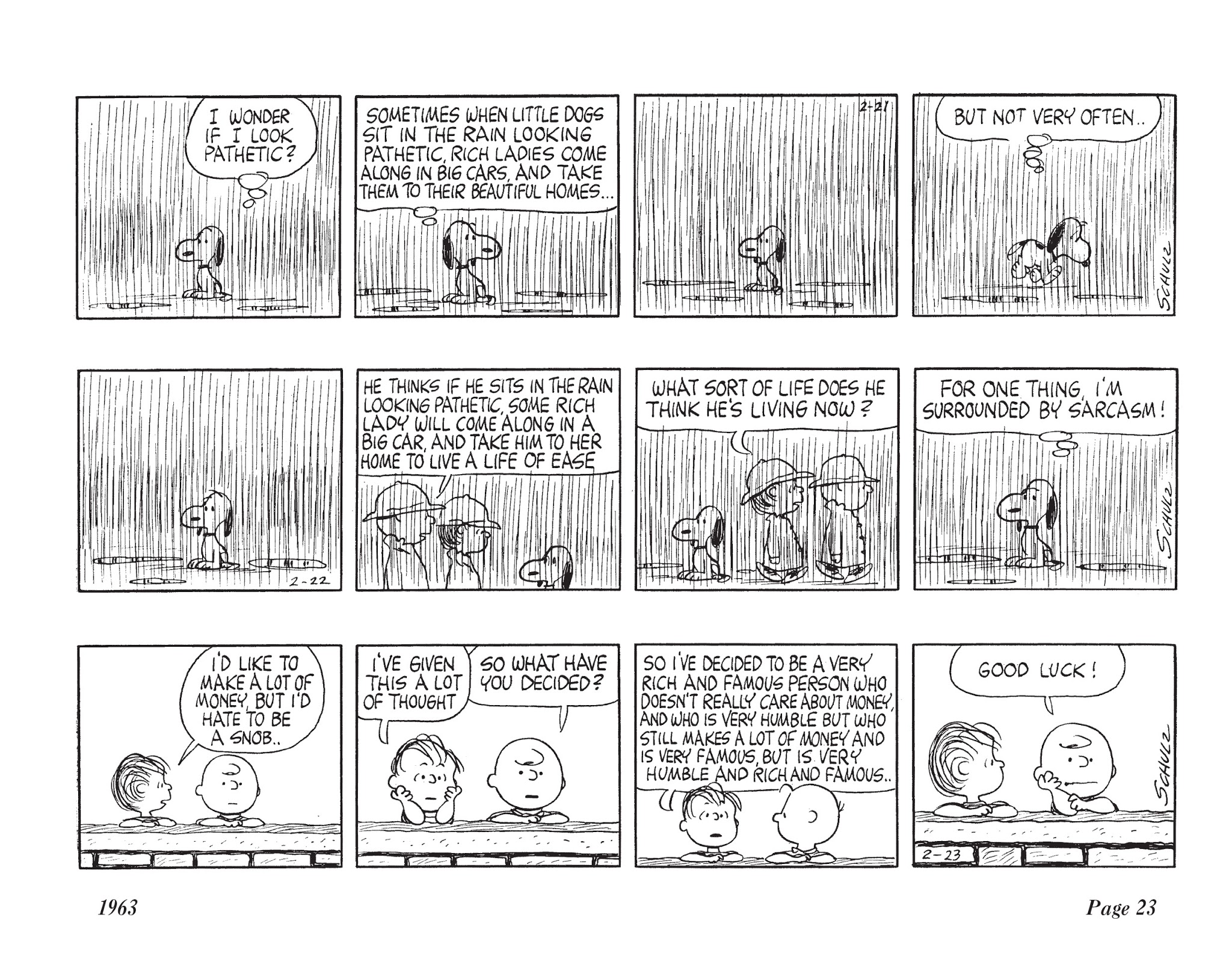 Read online The Complete Peanuts comic -  Issue # TPB 7 - 34