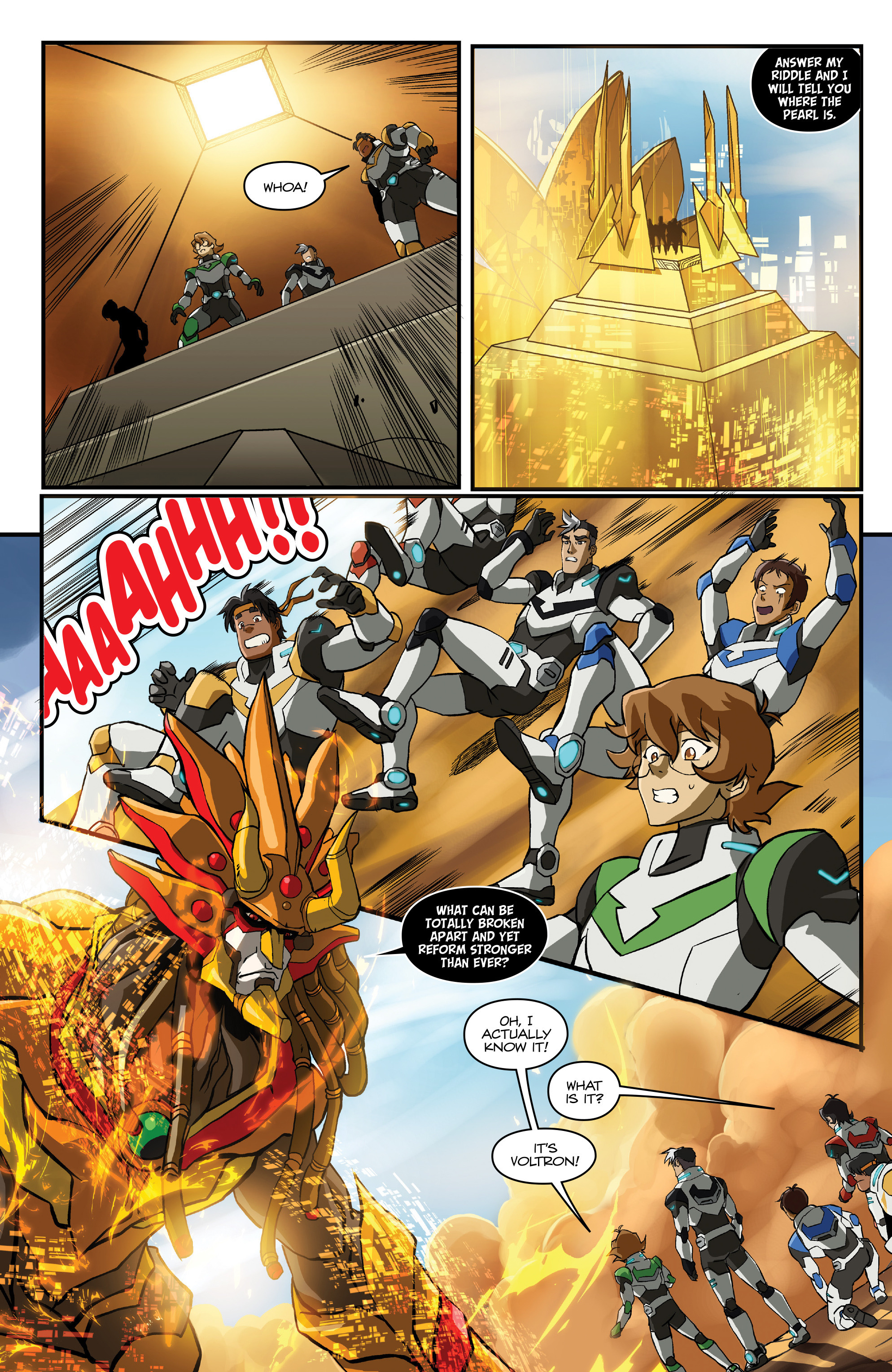 Read online Voltron: Legendary Defender comic -  Issue #4 - 20
