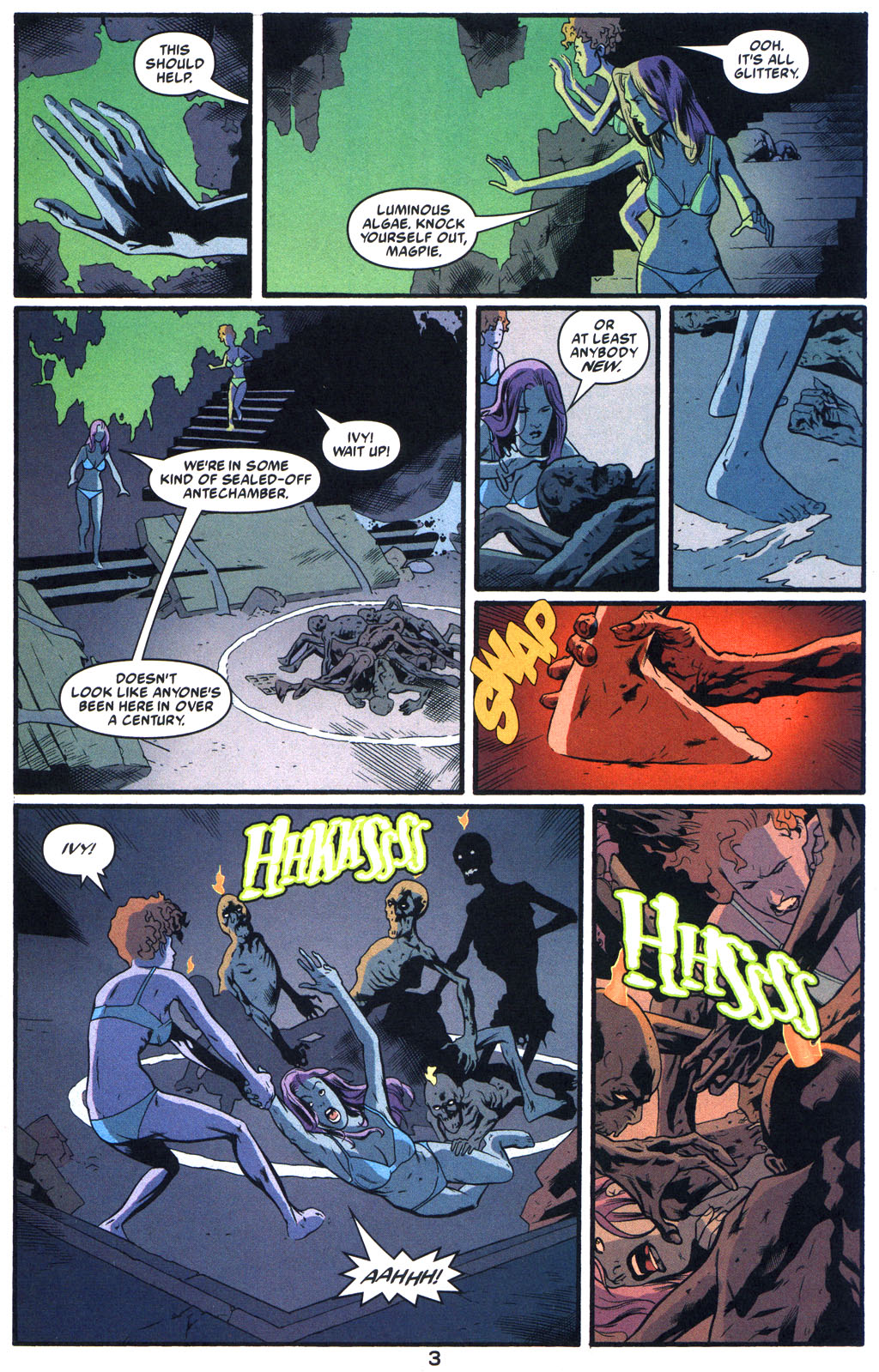 Read online Arkham Asylum: Living Hell comic -  Issue #5 - 5