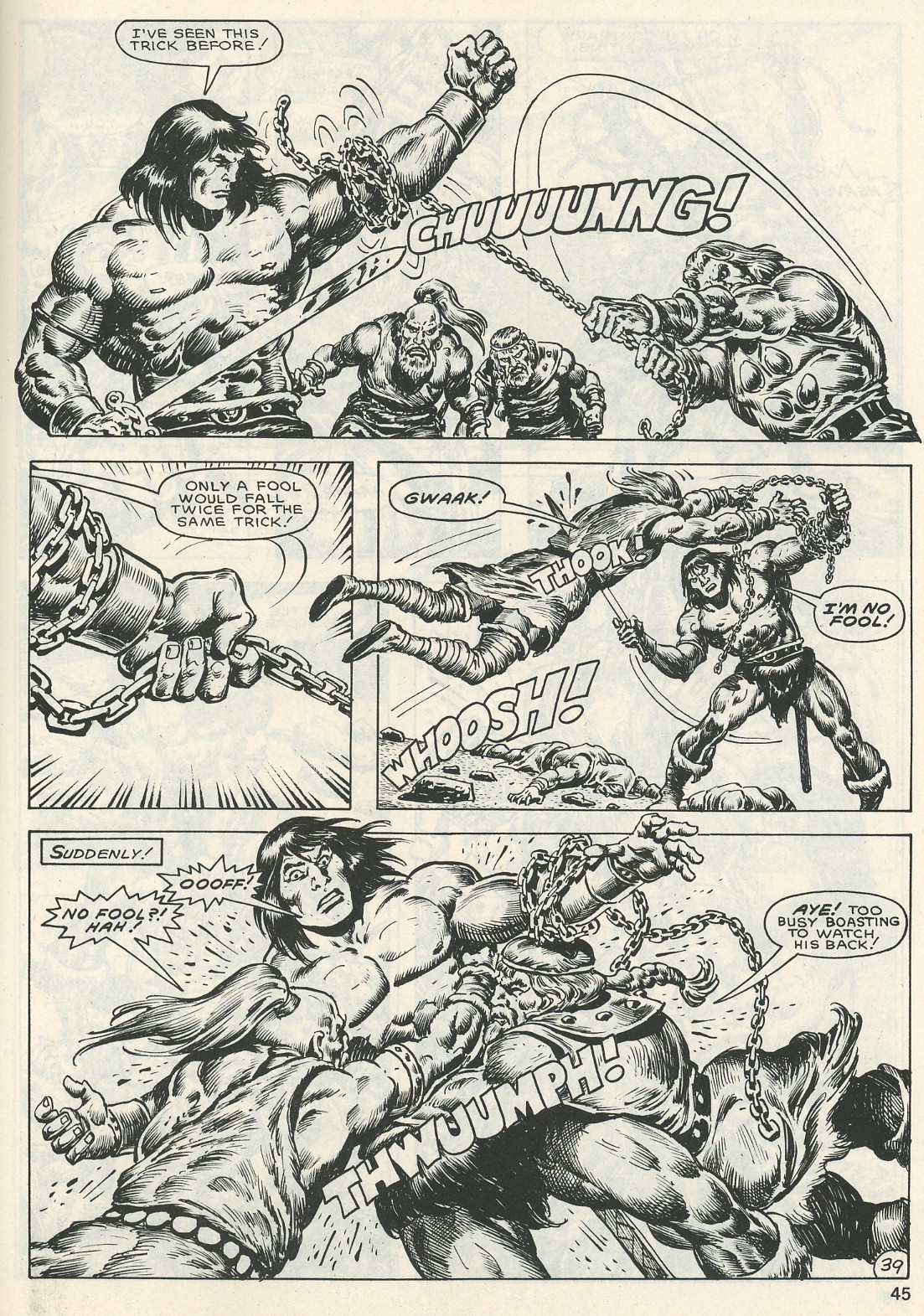 Read online The Savage Sword Of Conan comic -  Issue #123 - 45