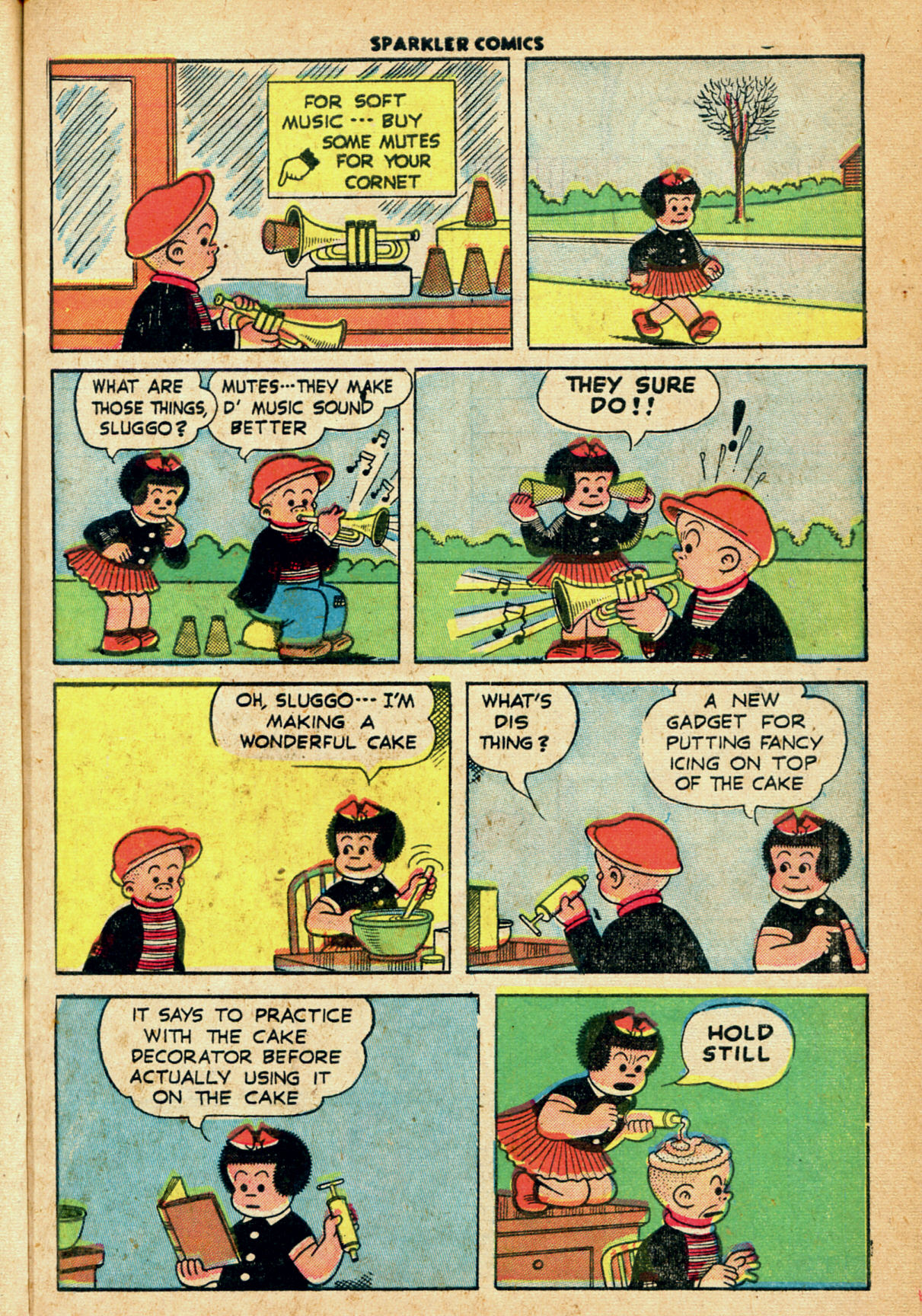 Read online Sparkler Comics comic -  Issue #85 - 5
