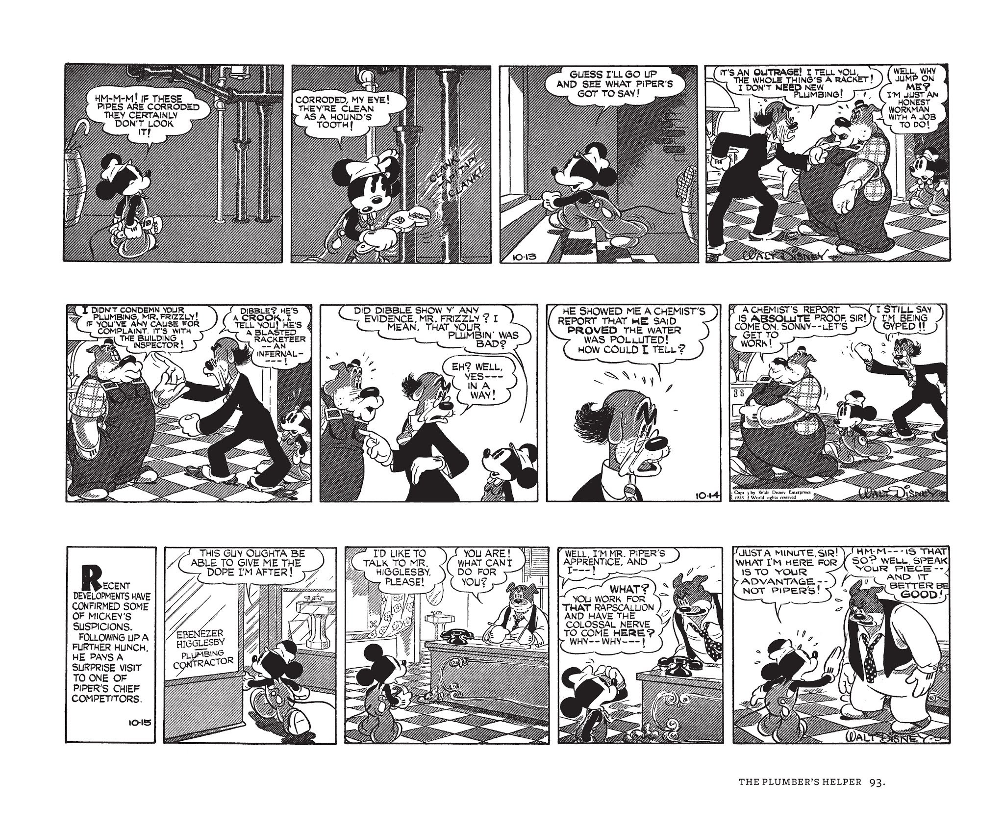 Read online Walt Disney's Mickey Mouse by Floyd Gottfredson comic -  Issue # TPB 5 (Part 1) - 93