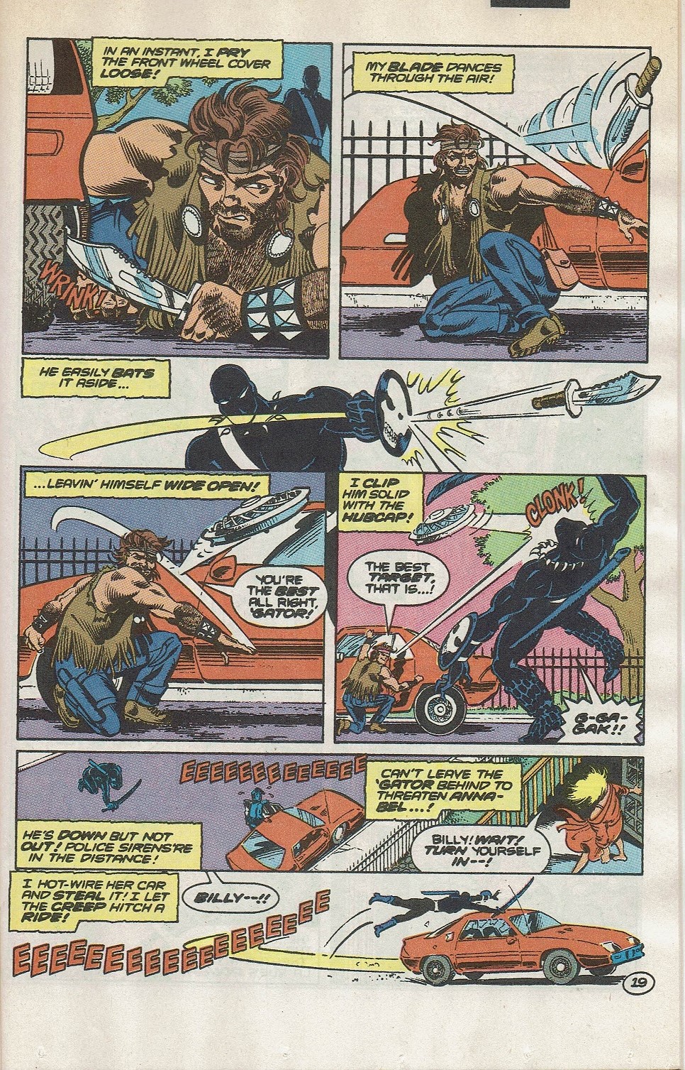 Read online The Adventures of Bayou Billy comic -  Issue #5 - 22