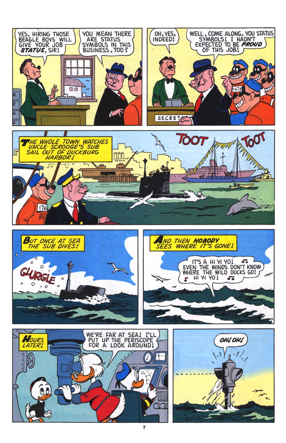 Read online Uncle Scrooge (1953) comic -  Issue #256 - 8