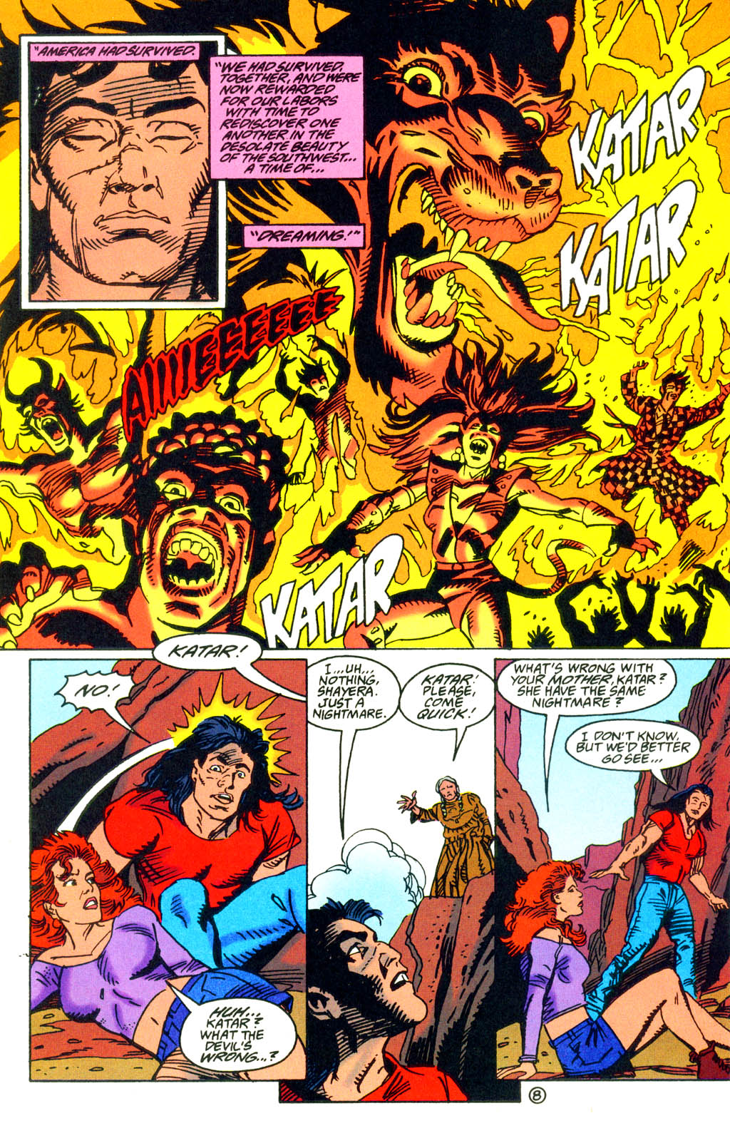 Read online Hawkman (1993) comic -  Issue #7 - 8
