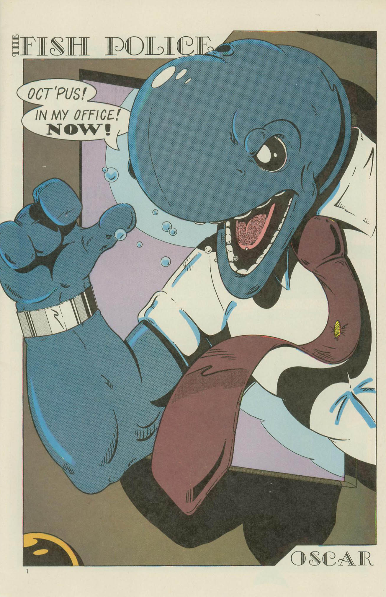 Read online The Fish Police comic -  Issue #8 - 3