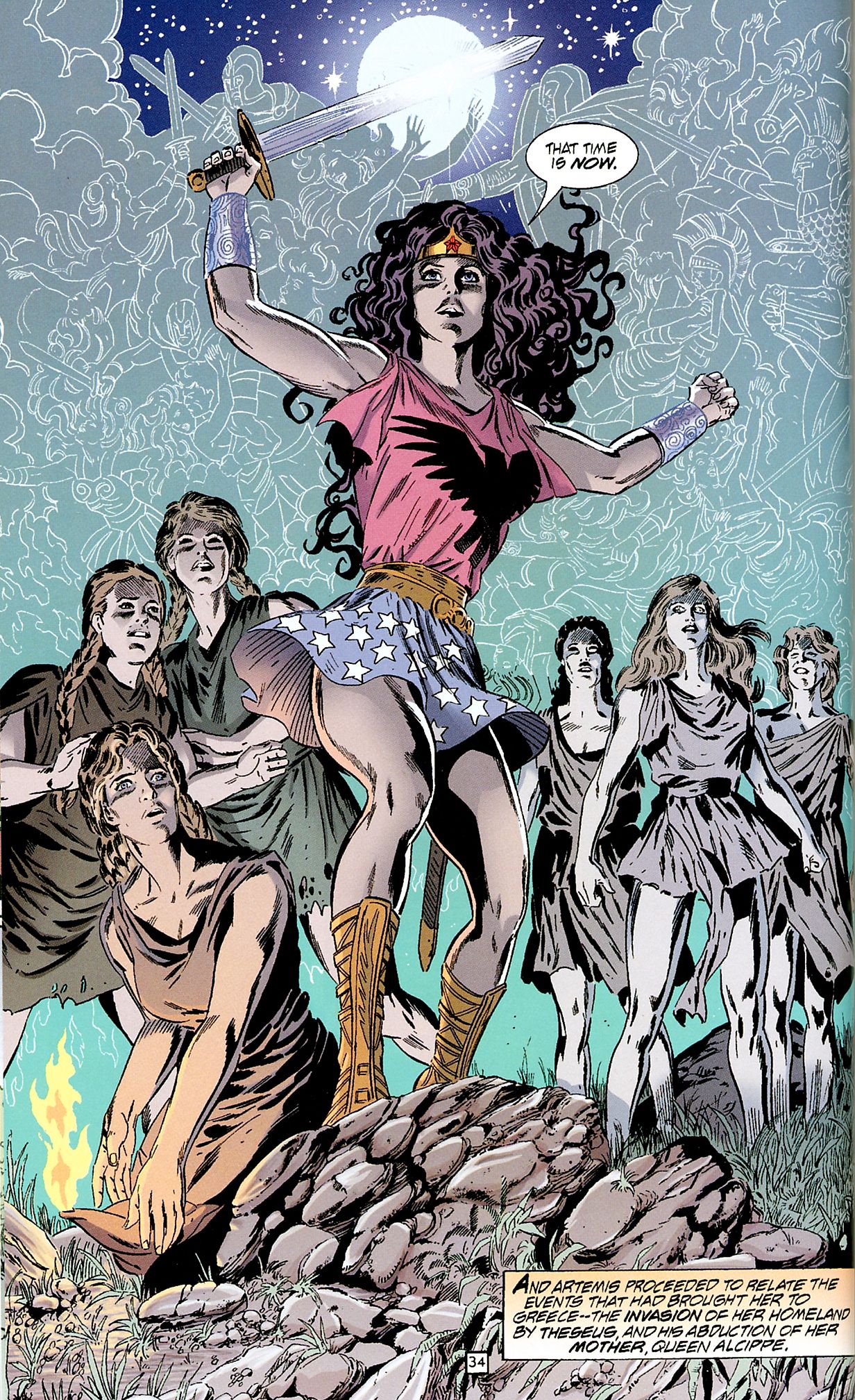 Read online Wonder Woman: The Once and Future Story comic -  Issue # Full - 36