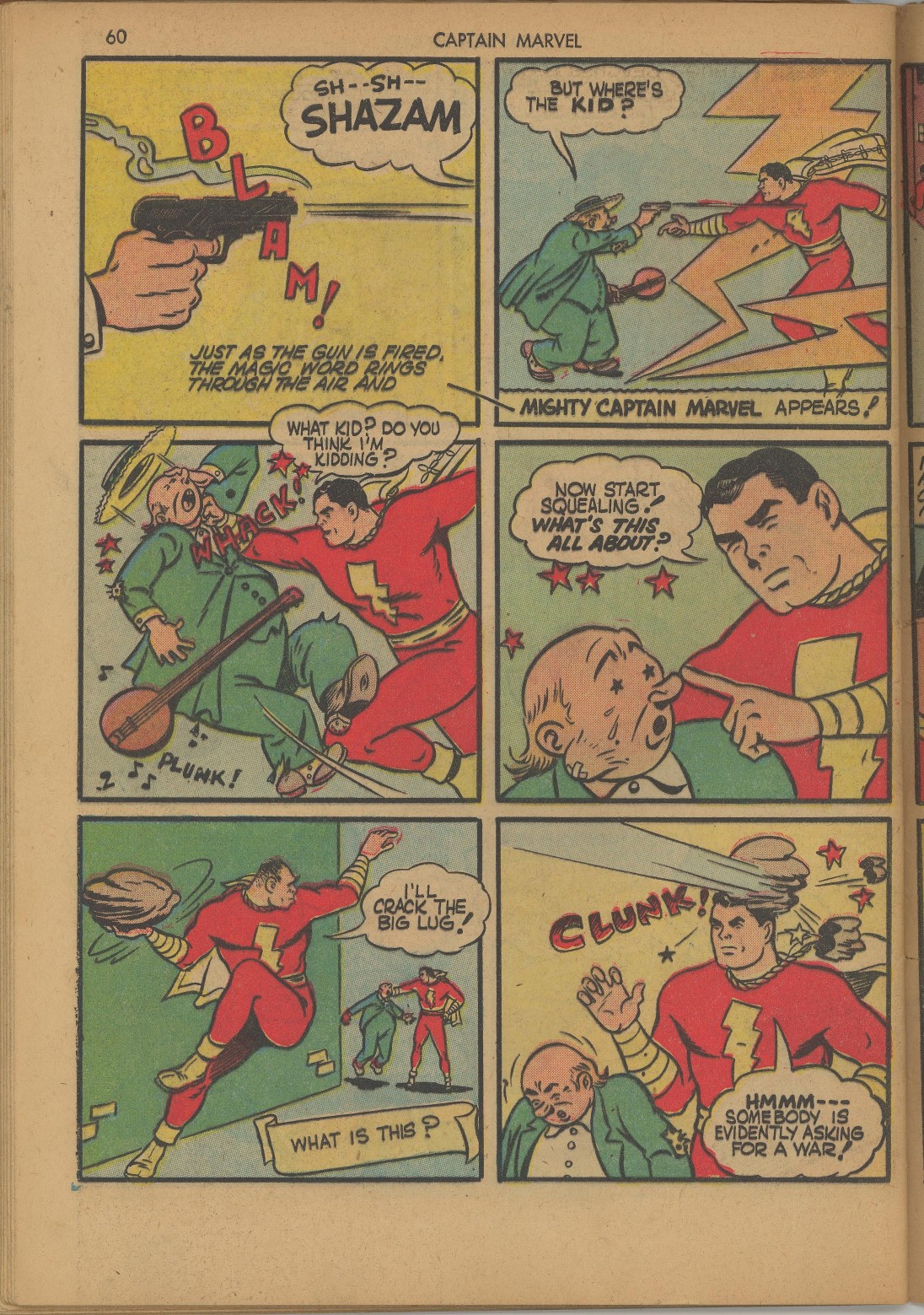 Read online Captain Marvel Adventures comic -  Issue #8 - 61