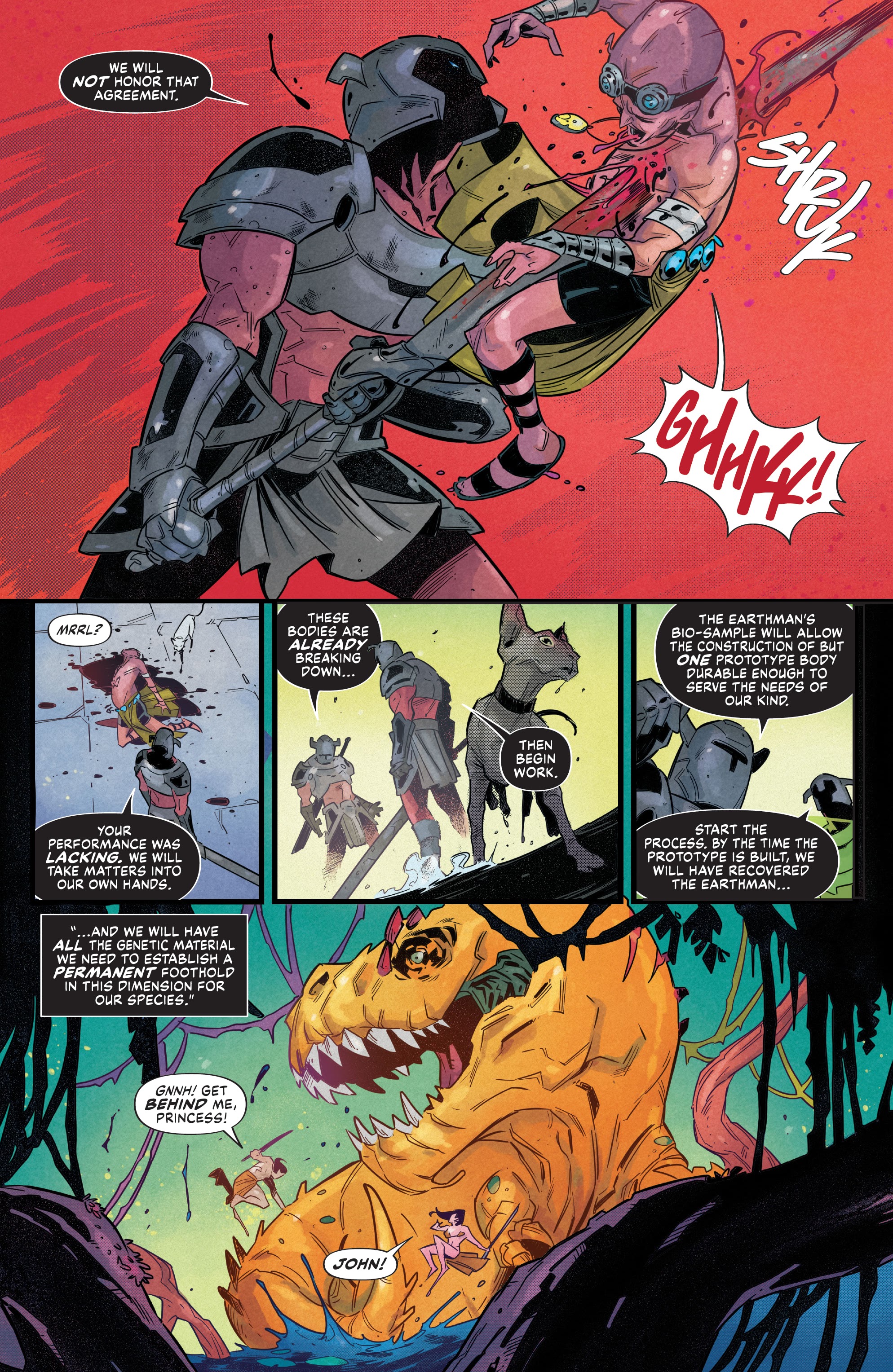 Read online Dejah Thoris vs. John Carter of Mars comic -  Issue #5 - 17