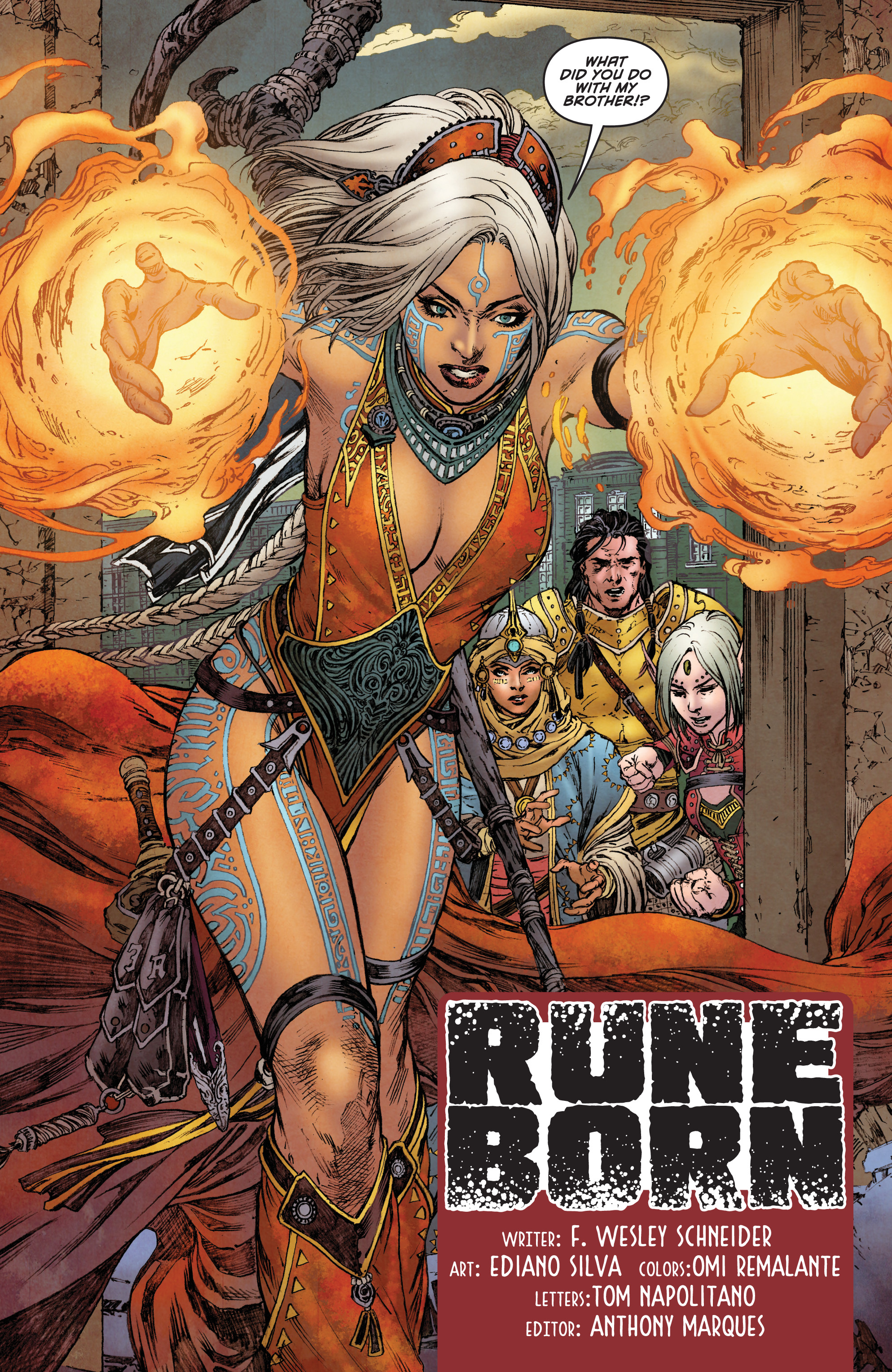 Read online Pathfinder: Runescars comic -  Issue #1 - 6