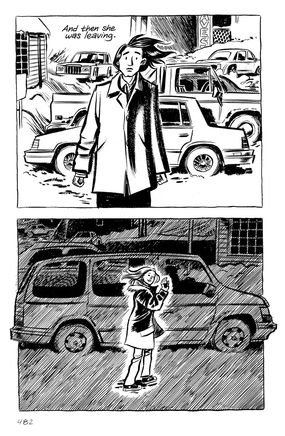 Read online Blankets comic -  Issue #3 - 107