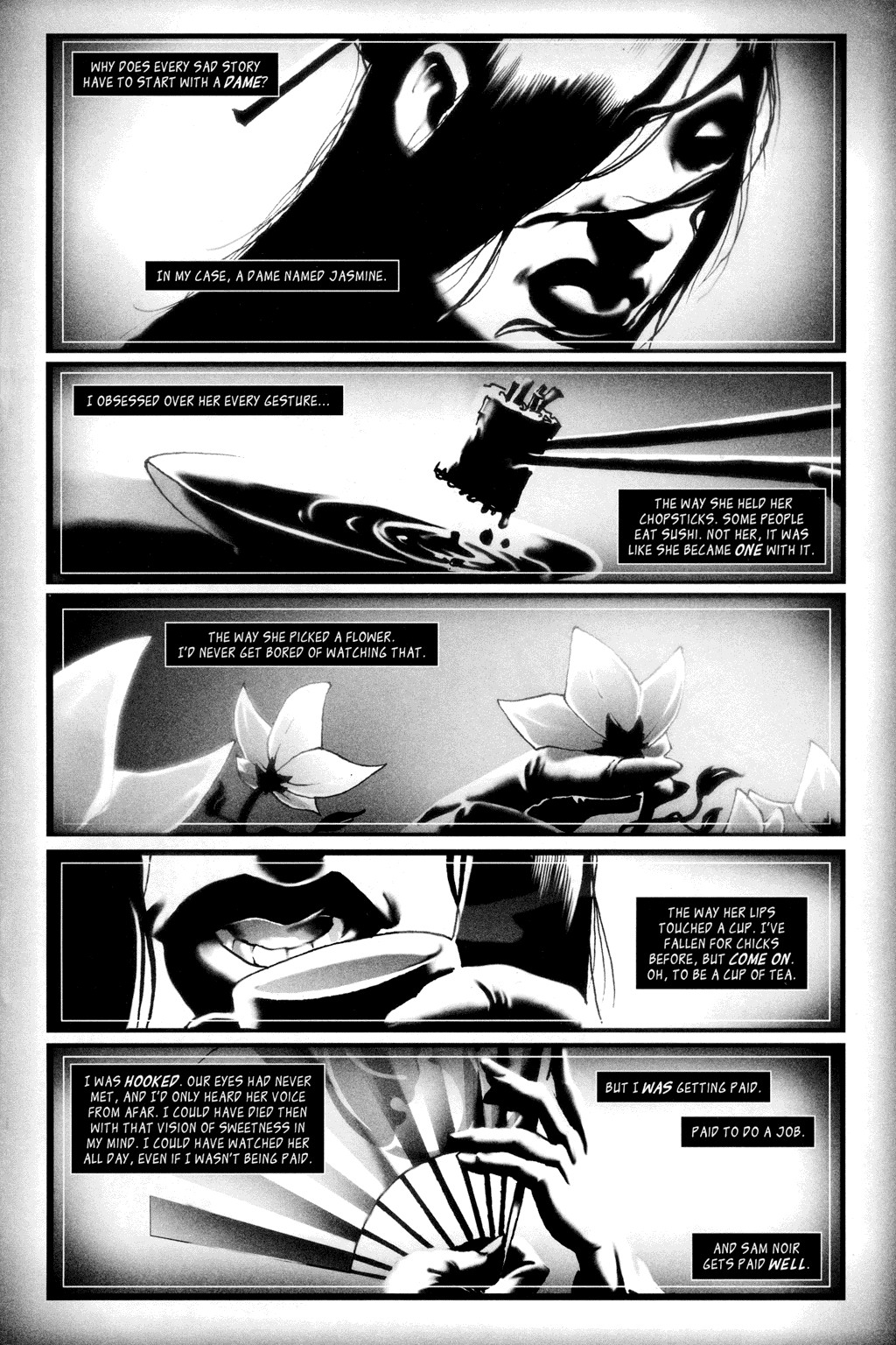 Read online Sam Noir: Samurai Detective comic -  Issue #1 - 3