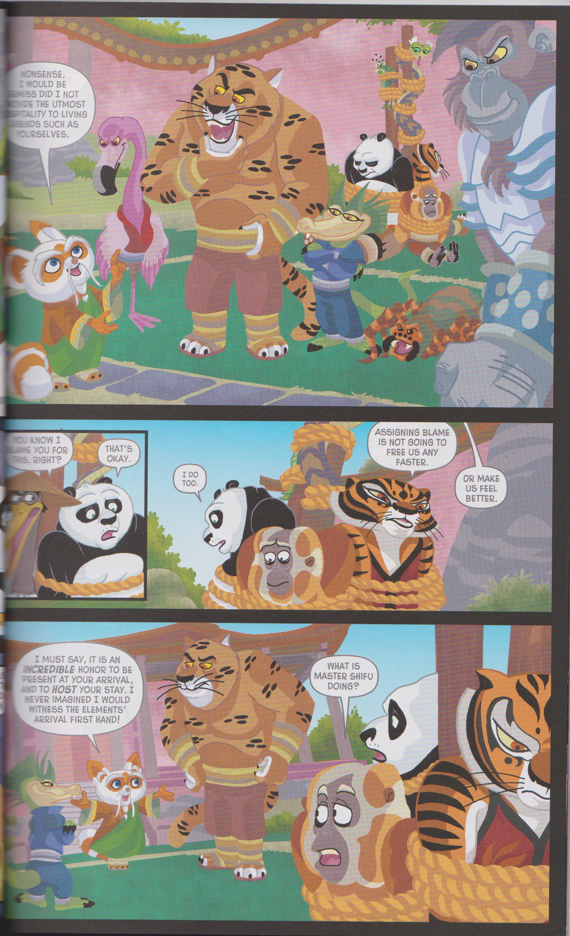 Read online Kung Fu Panda Everyone is Kung Fu Fighting comic -  Issue # TPB (Part 2) - 7