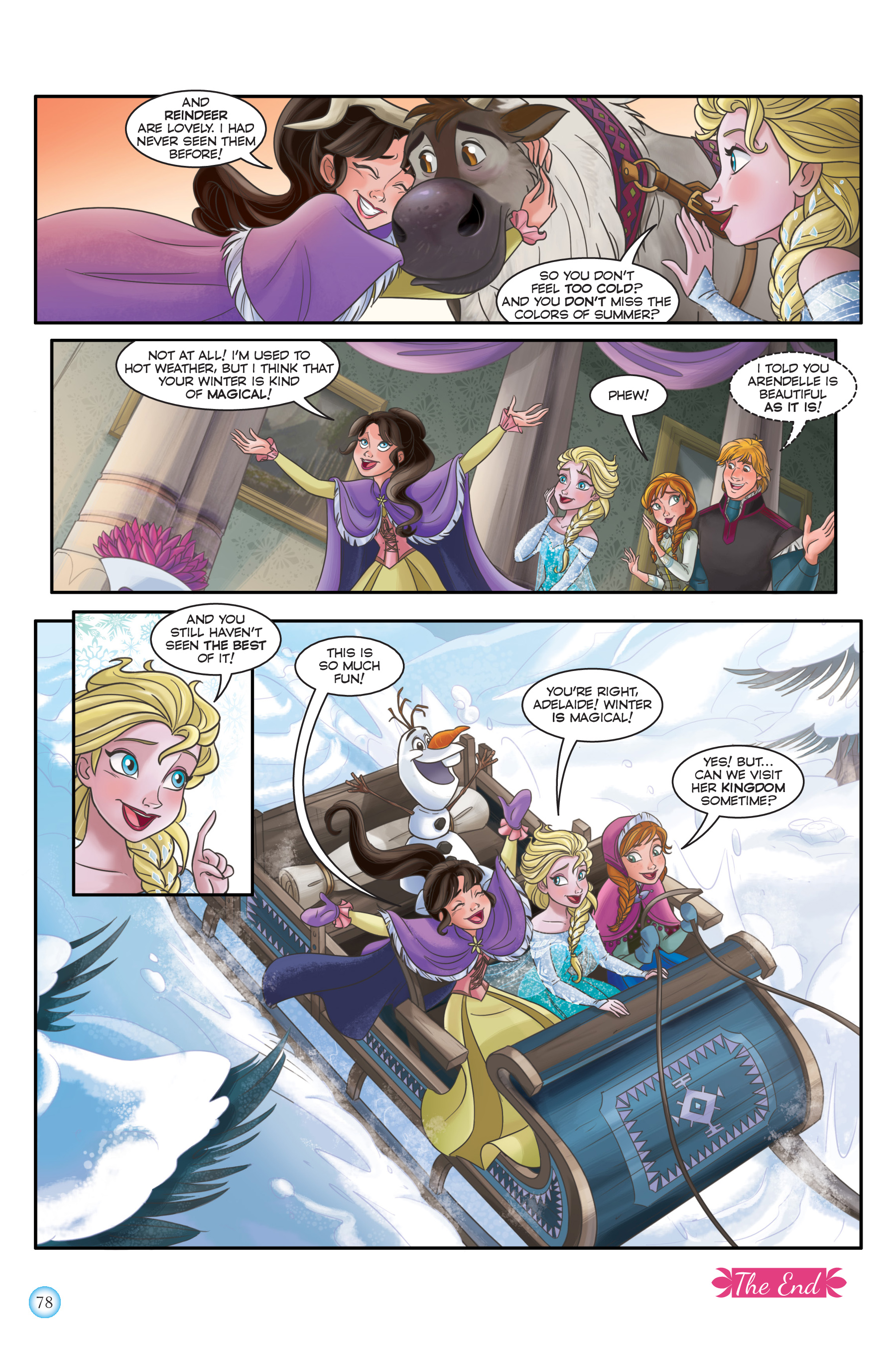 Read online Frozen Adventures: Snowy Stories comic -  Issue # TPB (Part 1) - 78