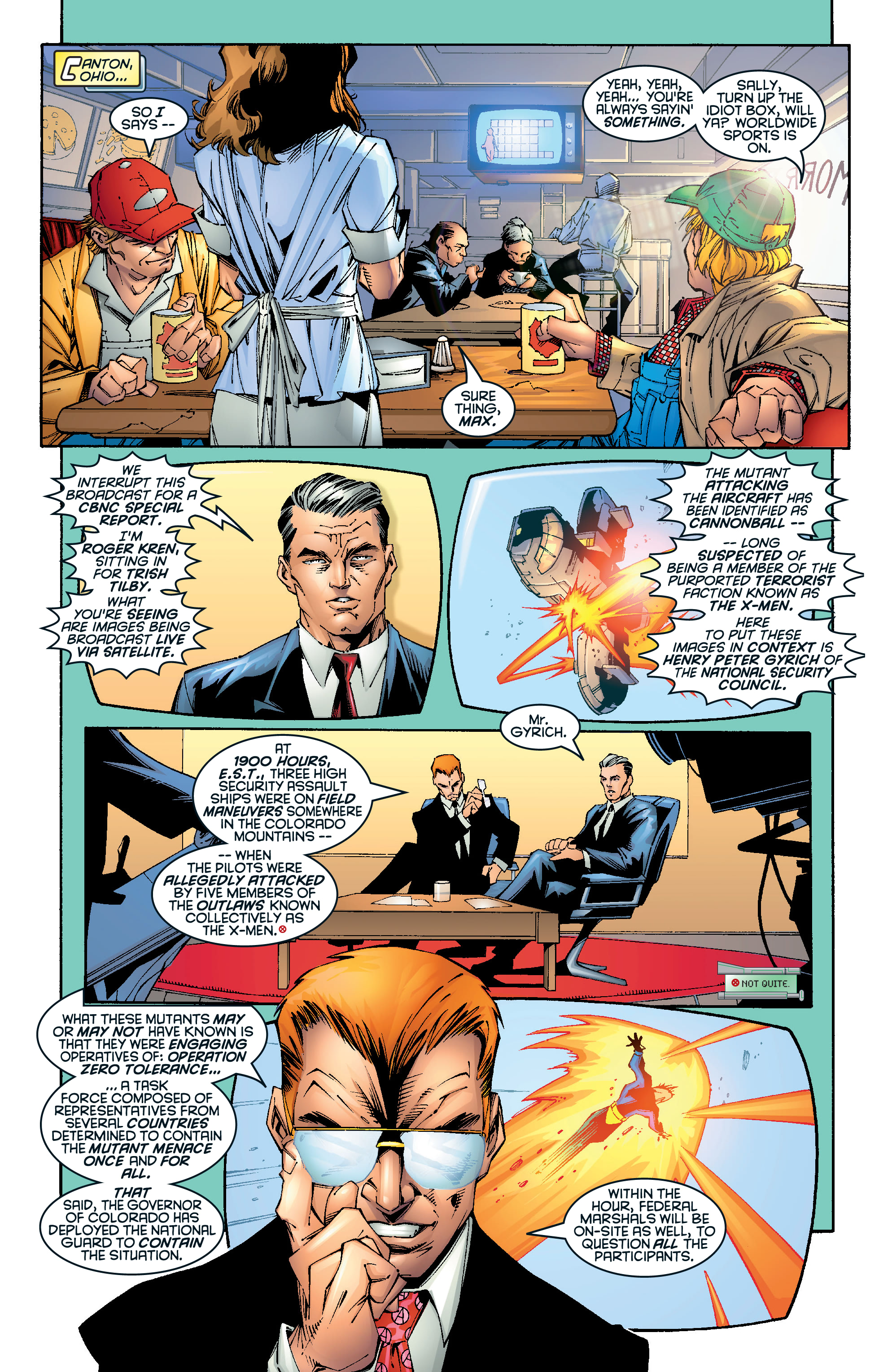 Read online X-Men Milestones: Operation Zero Tolerance comic -  Issue # TPB (Part 1) - 63