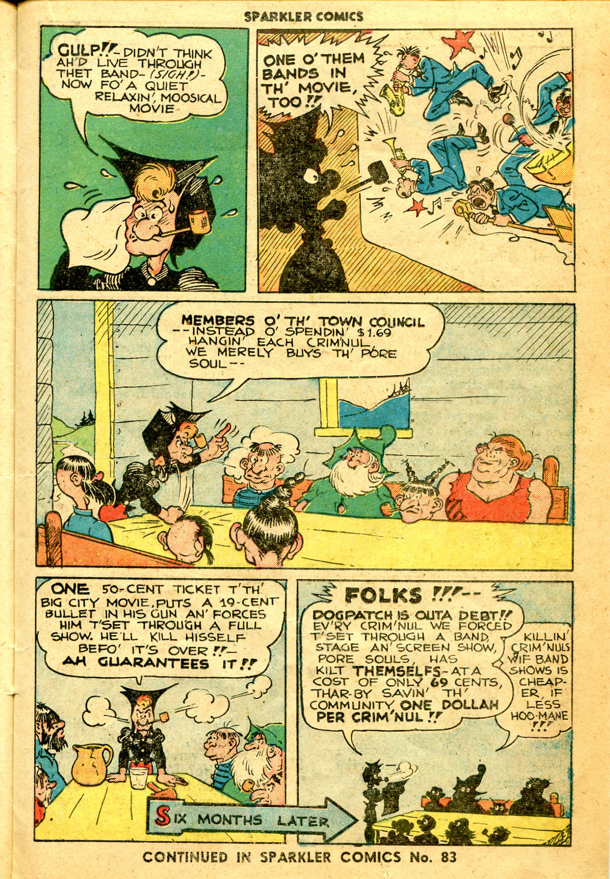 Read online Sparkler Comics comic -  Issue #82 - 19