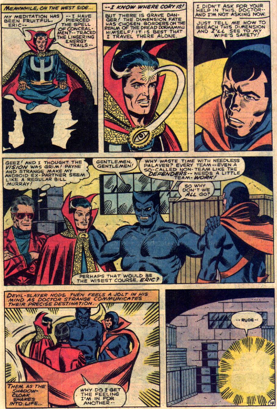 Read online The Defenders (1972) comic -  Issue #104 - 15